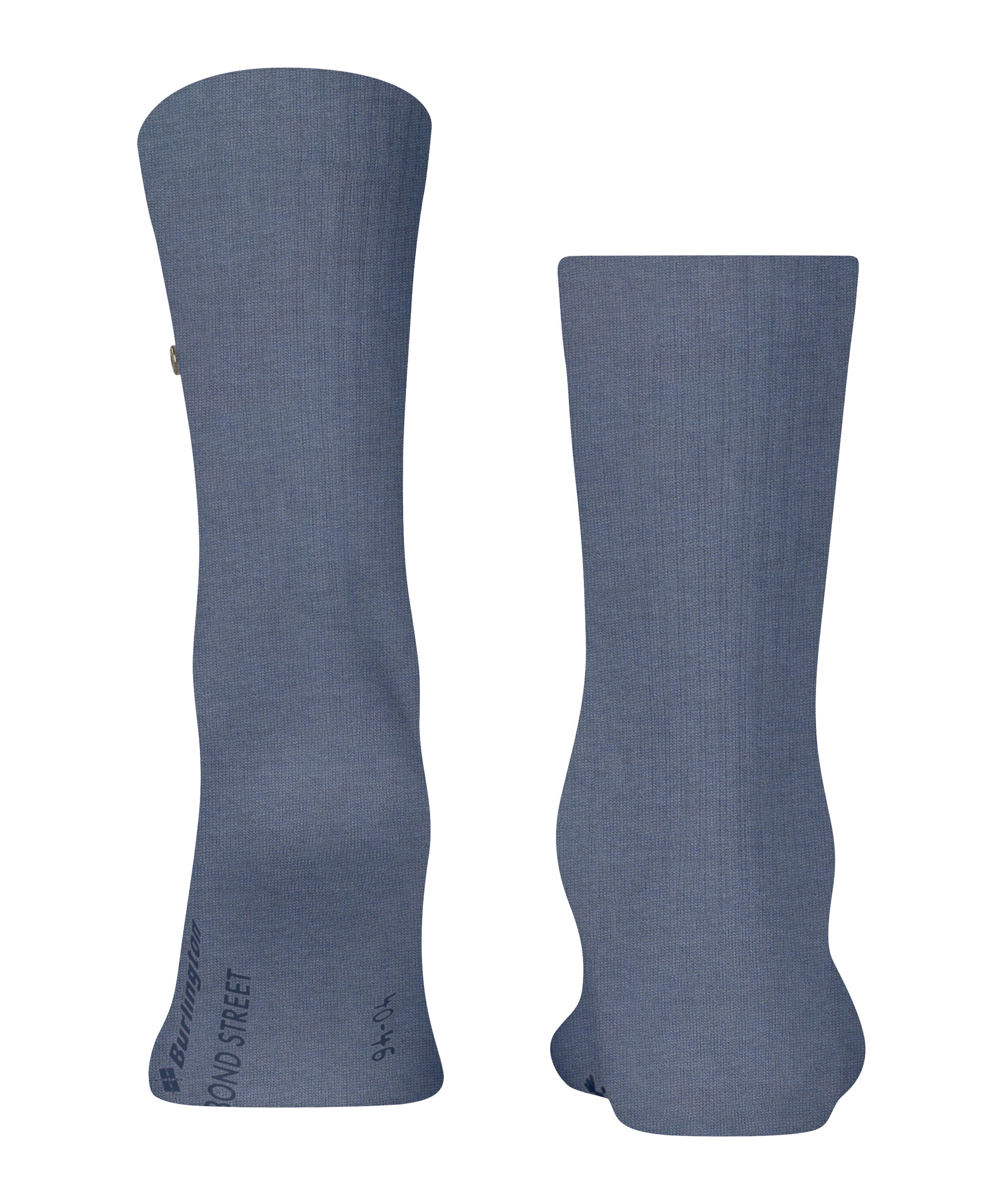 Burlington Socken »Bond Street« Einheitsgröße 40-46, modische Rippenstrucktur, Burlington-Clip