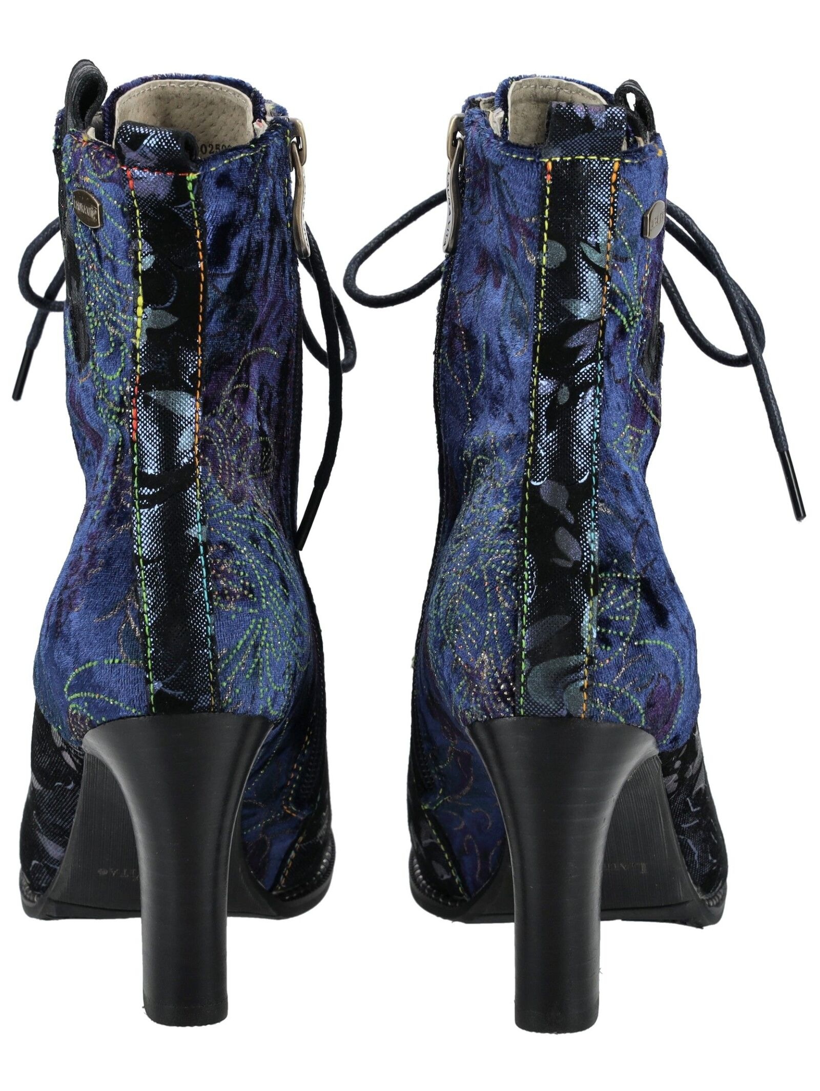 LAURA VITA High-Heel-Stiefelette »LAURA VITA Stiefelette Veloursleder/Textil«