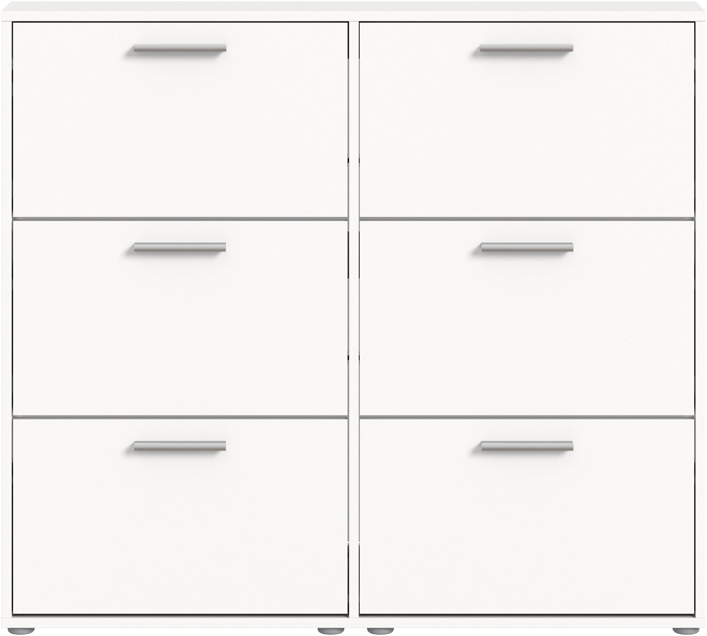 Thumbnail - HBZ Schuhkommode "Sam Schuhkipper, Schuhschrank BxHxT 116x103x17 cm", (1 St.), mit 6 Klappen