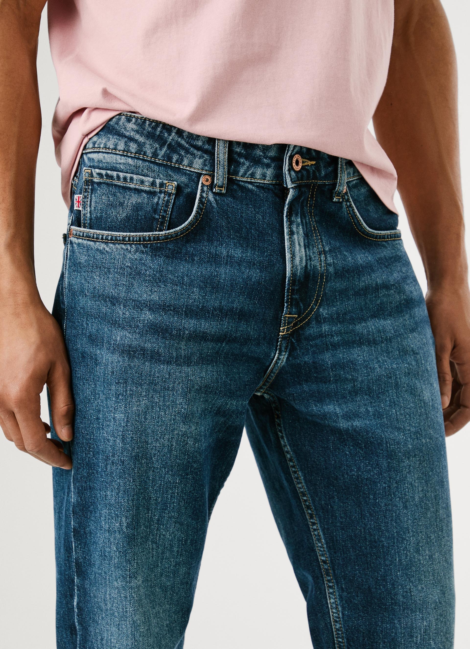 Thumbnail - Pepe Jeans Straight-Jeans "CASH" im 5-Pocket-Stil