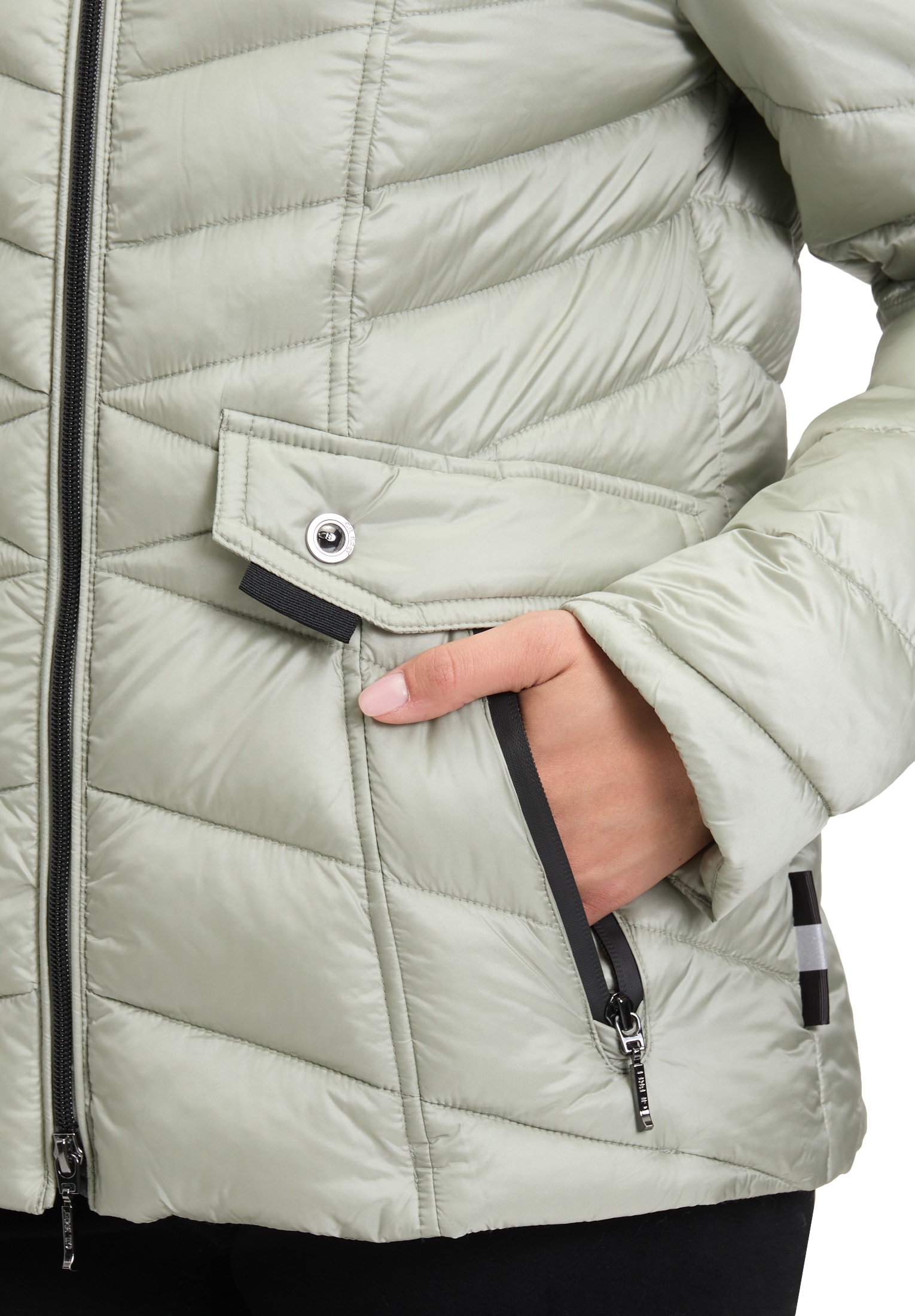 Gil Bret Steppjacke, mit Kapuze, mit Kapuze