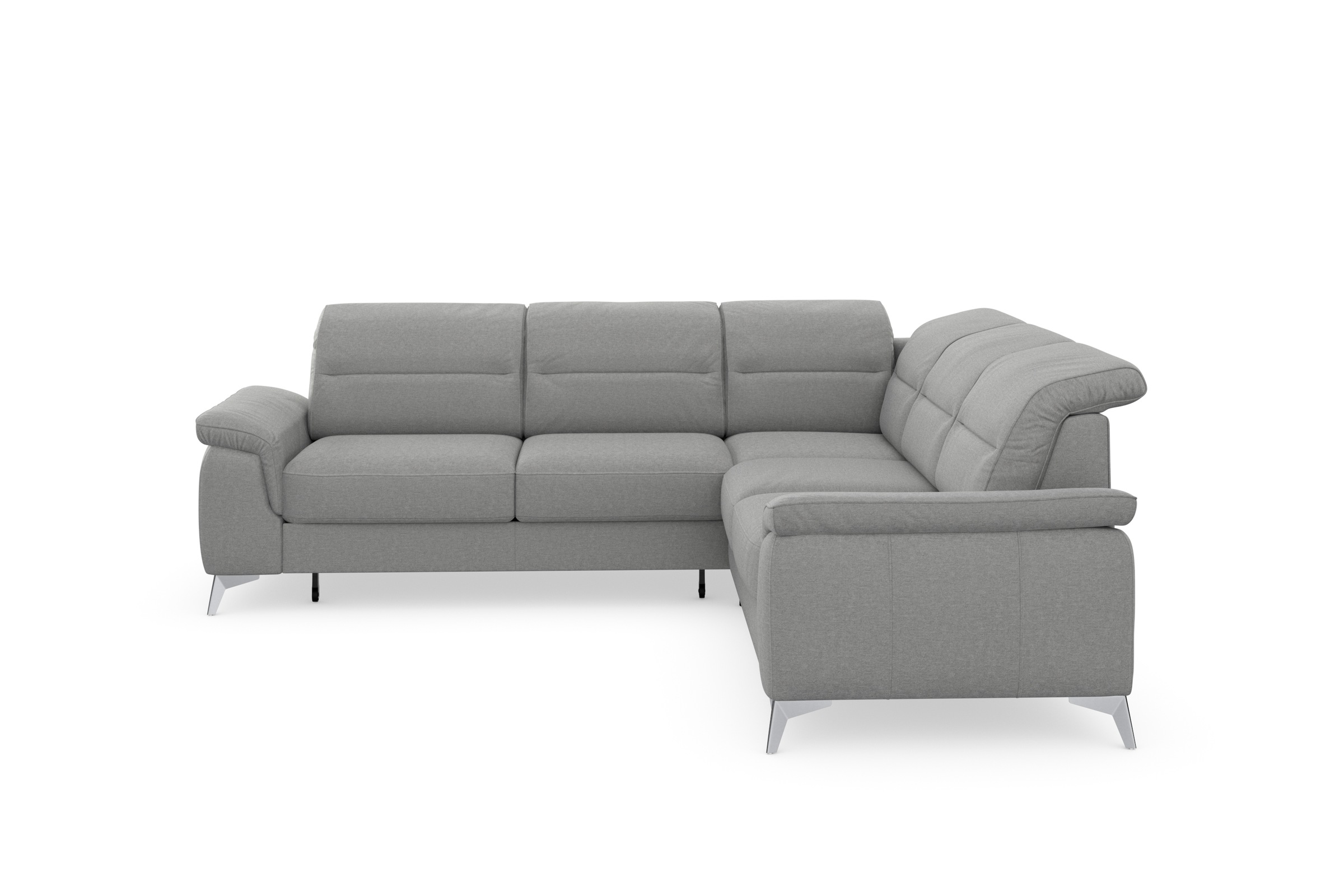 sit&more Ecksofa "Sinatra L-Form" optional mit Kopfteilverstellung und Armt günstig online kaufen
