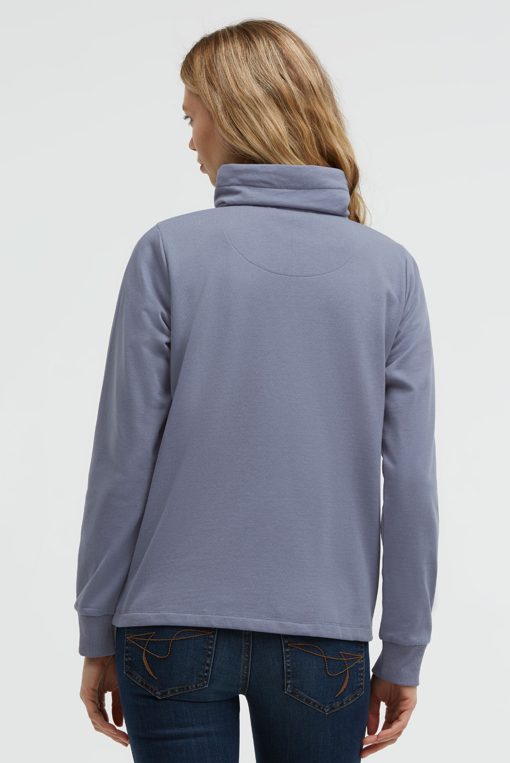 SOCCX Sweatjacke mit Stehkragen