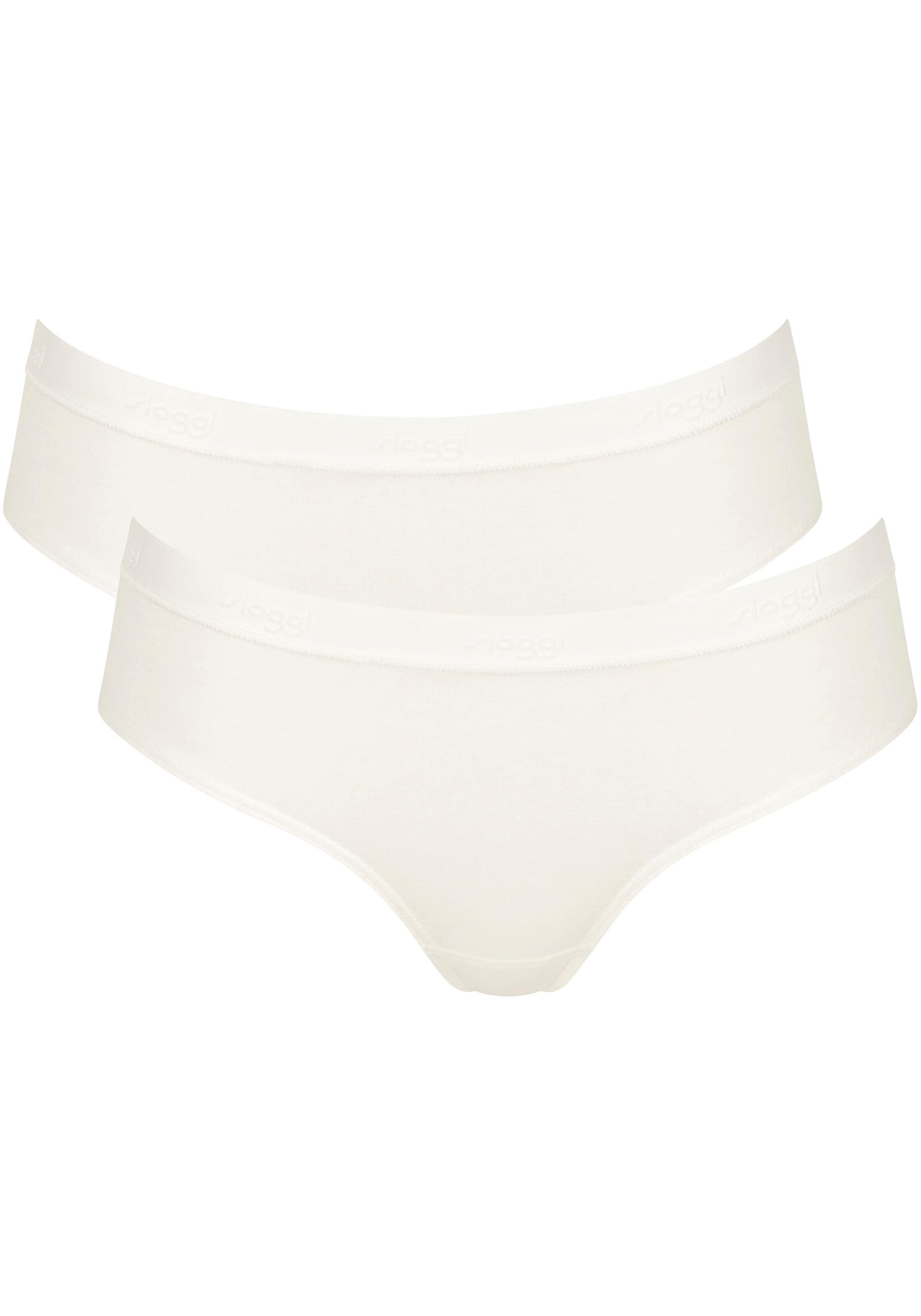 sloggi Hipster "GO Casual" 2er Pack, weich, atmungsaktiv, Baumwollmix günstig online kaufen