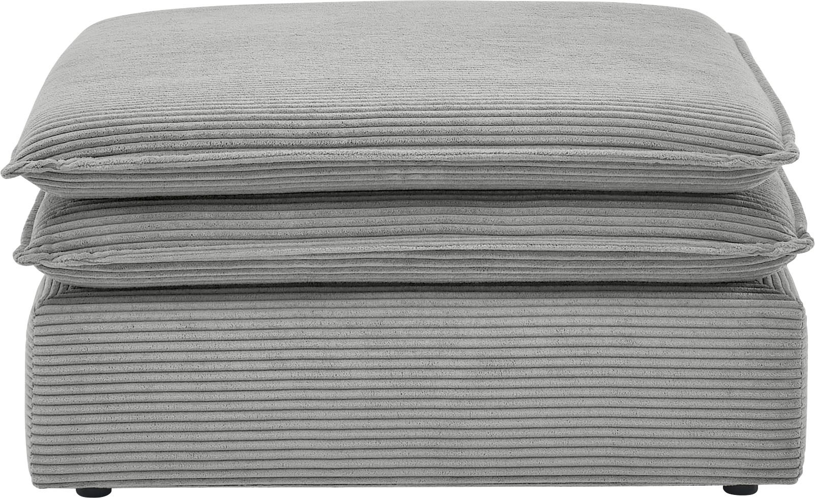 Thumbnail - Home affaire Sitzgruppe "PIAGGE" 2 Stk. tlg. 3-Sitzer-Sofa mit Bettfunktion und Loveseat-Hocker im Set