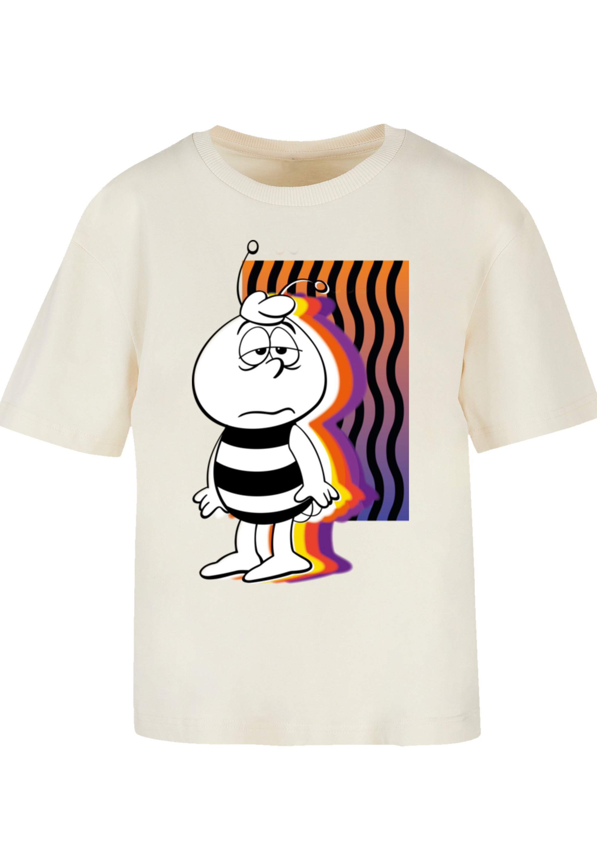 F4NT4STIC T-Shirt »Die Biene Maja Willi Waves Heroes of Childhood«, Nostalgie, Retro, Heroes of Childhood