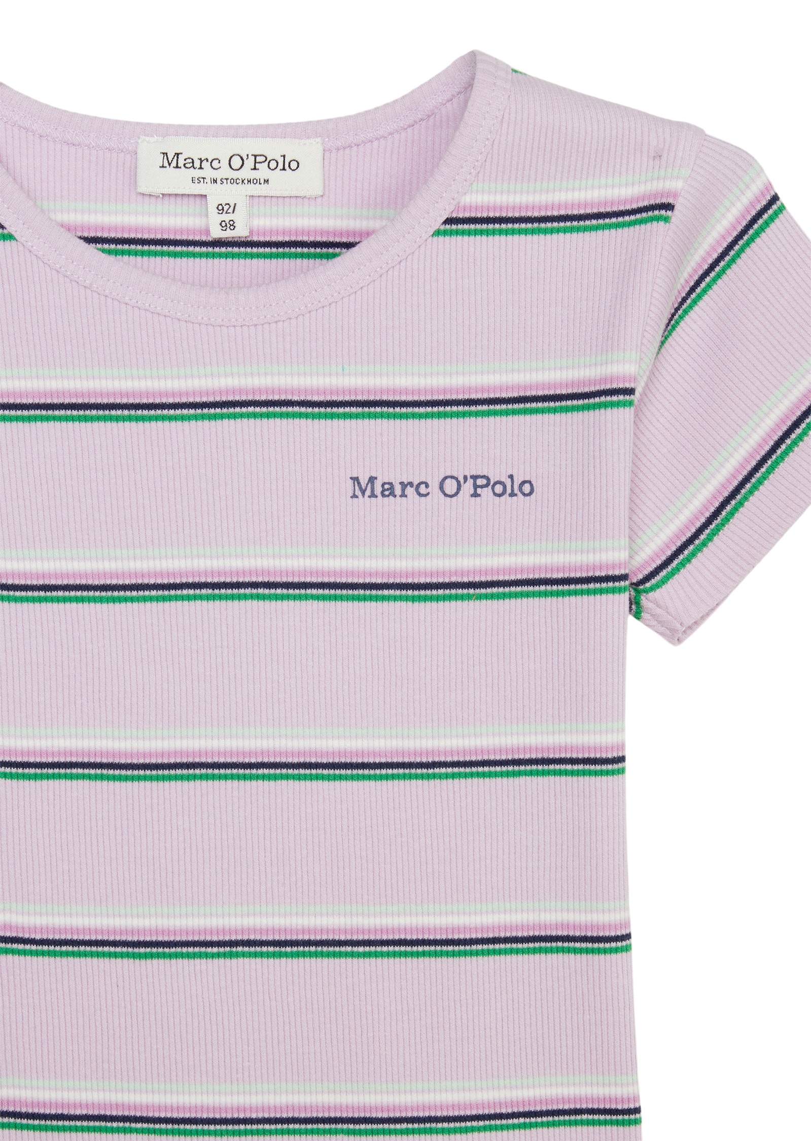 Marc O'Polo T-Shirt »mit feiner Rippstruktur«