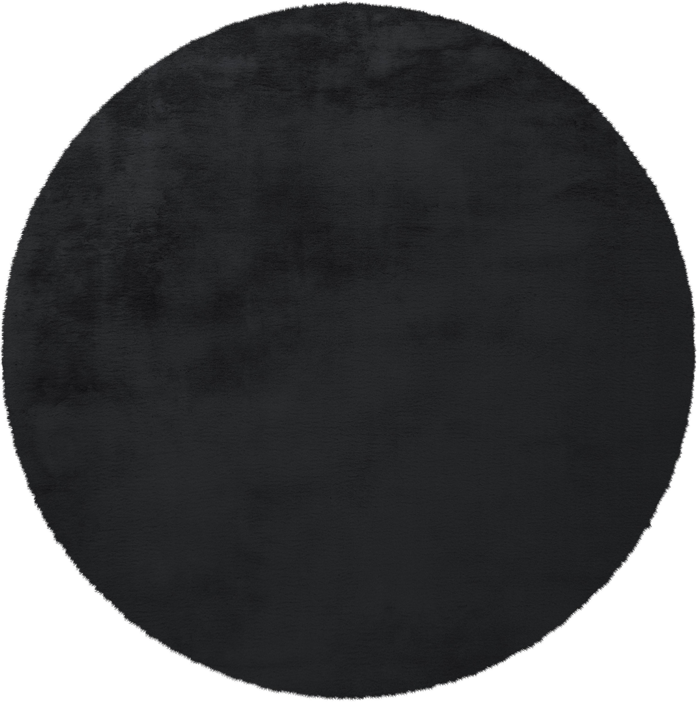 Arte Espina Fellteppich "Rabbit 100" rund 45 mm Höhe Kunstfell, Kaninchenfe günstig online kaufen