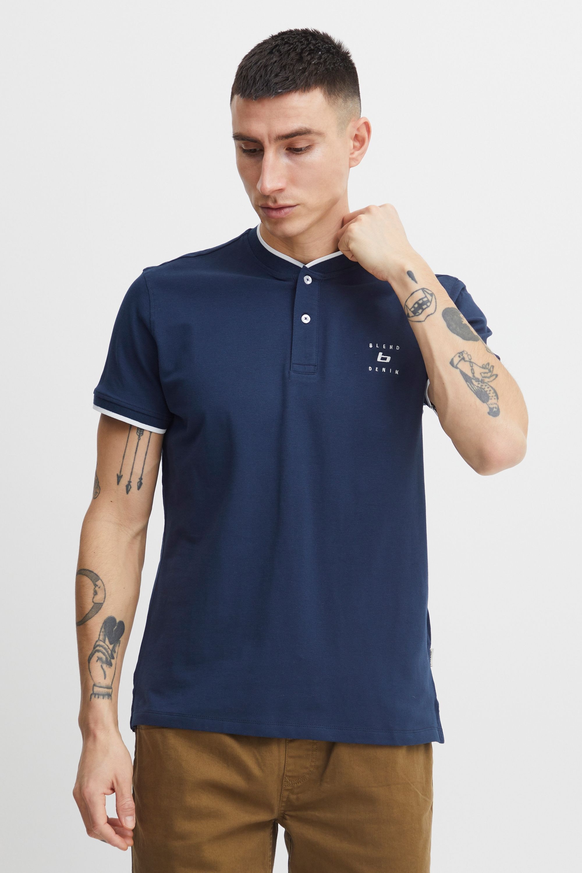 Blend Poloshirt "BHPolo", Klassisches Polo-Shirt günstig online kaufen