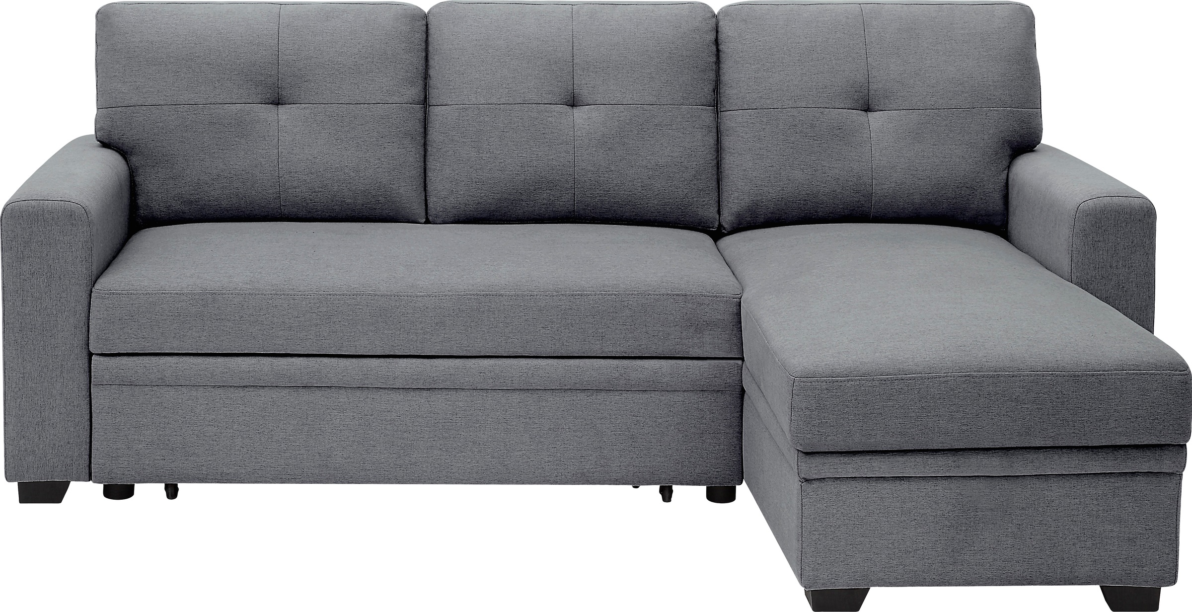 Thumbnail - ATLANTIC home collection Ecksofa "Gerrit L-Form", Ecksofa, Bettfunktion & Bettkasten, Recamiere rechts/links montierbar