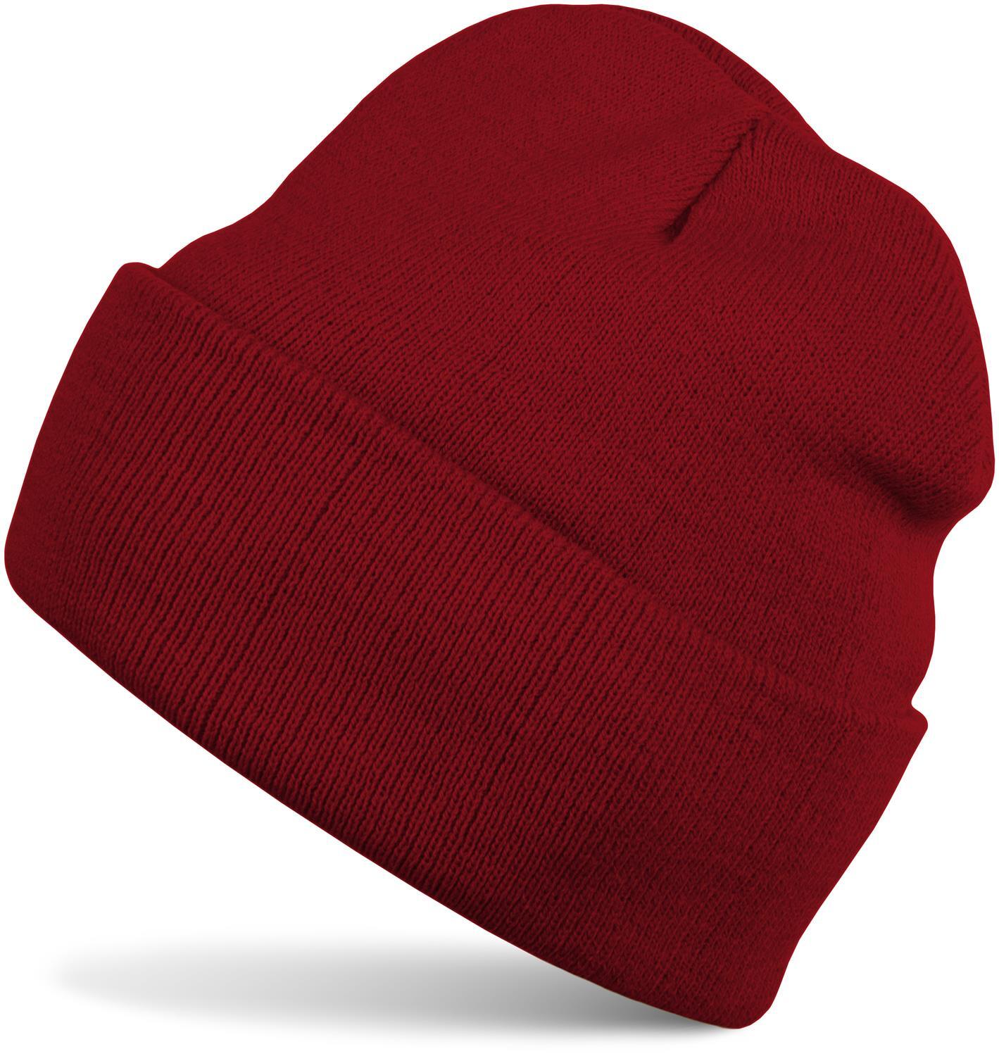 styleBREAKER Strickmütze "Kinder Strickmütze mit Krempe" 1 Stk.