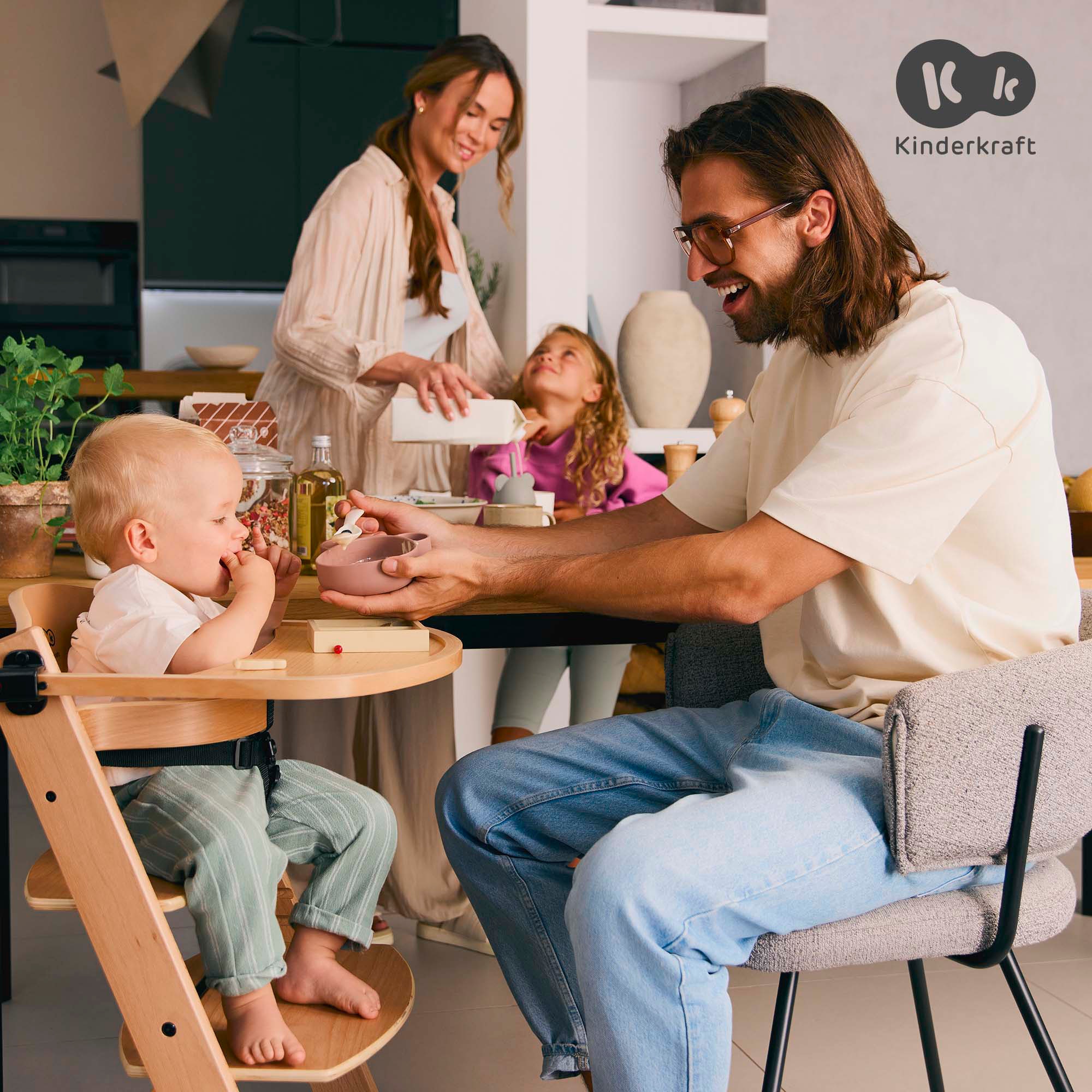 Kinderkraft Kombihochstuhl »ENOCK«, mitwachsend