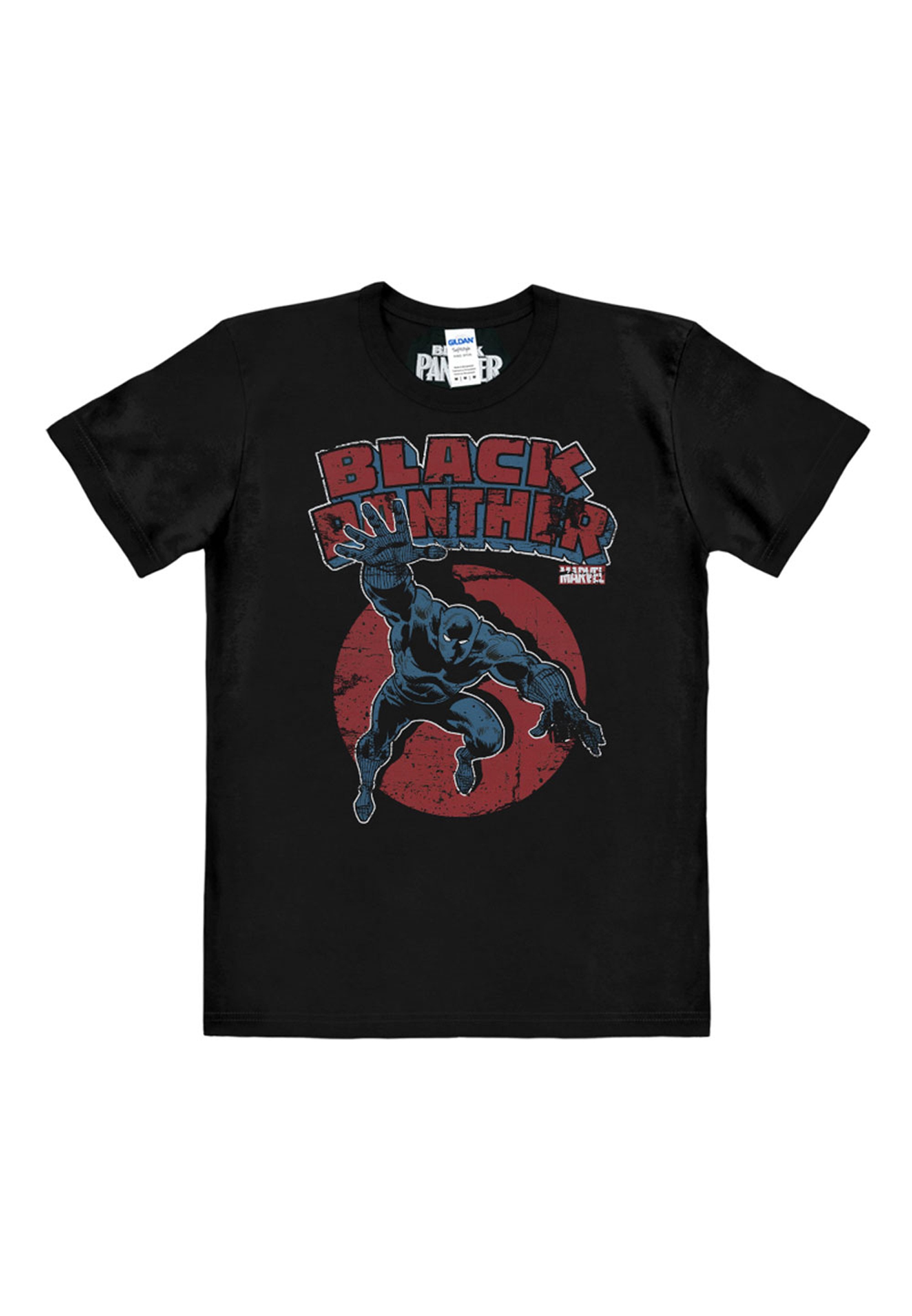LOGOSHIRT T-Shirt »Marvel - Black Panther«, mit Black Panther-Print