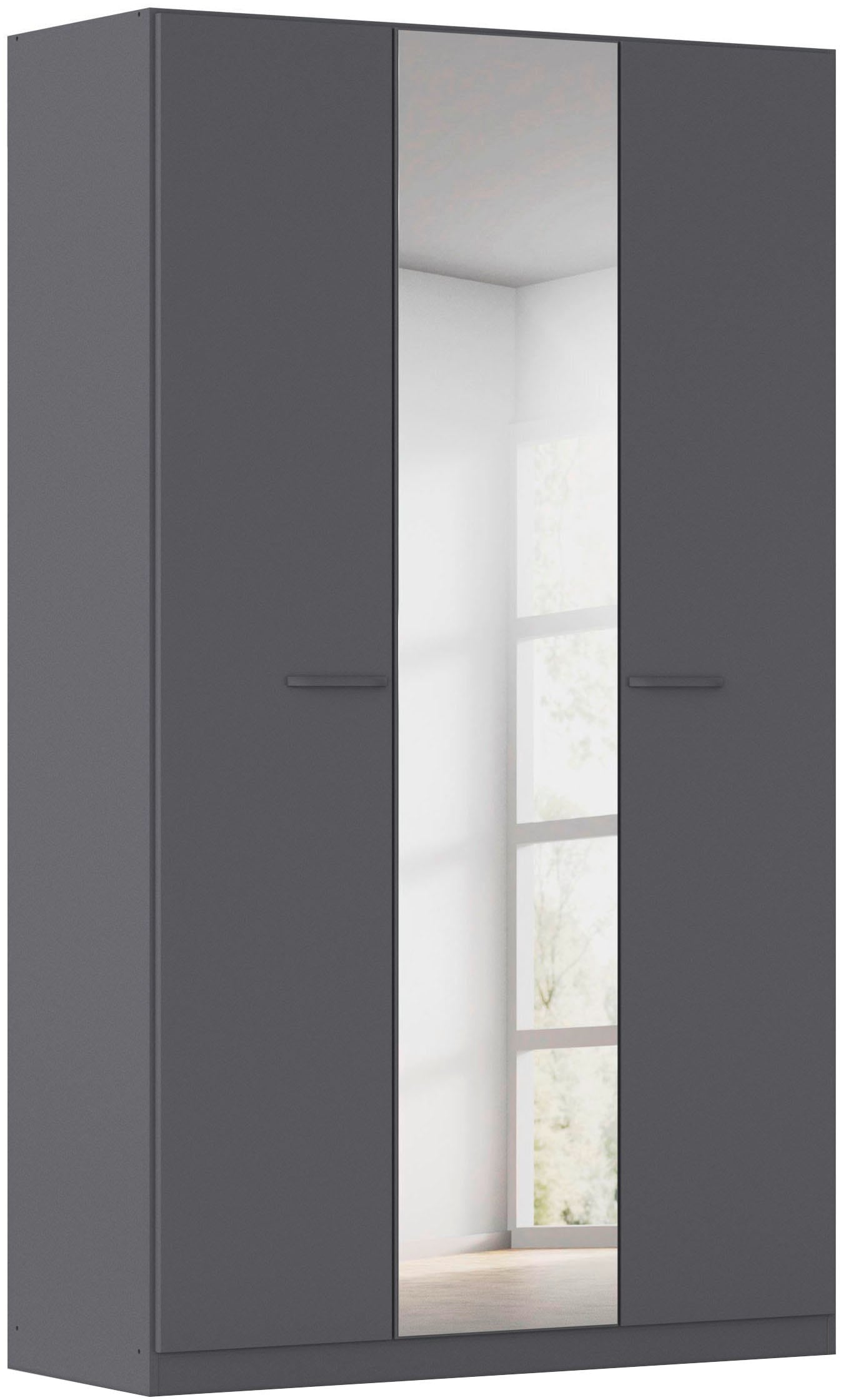 OTTO home Kleiderschrank "Mehrzweckschrank Aktenschrank Möbel Mietswohnung Schlafzimmer OTELI" erhältlich in Breiten 91-360 cm, ab Breite 136cm inkl. Innenschubladen, mit zusätzlichen Einlegeböden, optional mit Spiegel MADE IN GERMANY