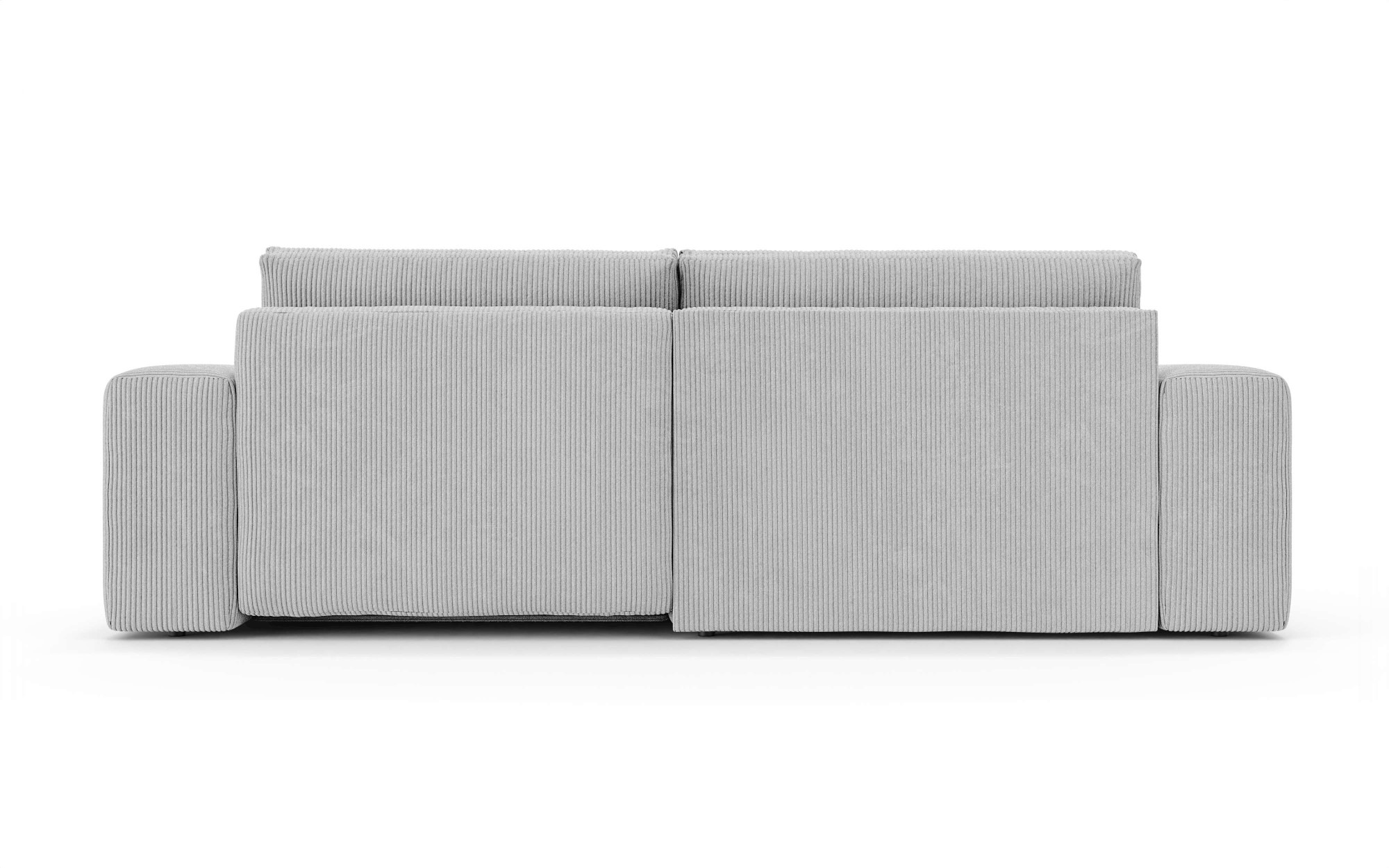 OTTO home Ecksofa »MATTS Schlafsofa mit Bettkasten, Maße B/T/H: 265/159/89 cm«, L-Form mit Recamiere rechts oder links, hoher Sitzkomfort