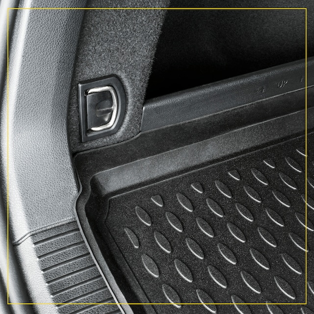 Black Friday WALSER Kofferraummatte »XTR«, VW-Seat, Alhambra-Sharan, Großr. lim., z.B. für Seat Alhambra II (7N), 7-Sitzer, 3. Reihe geklappt | BAUR