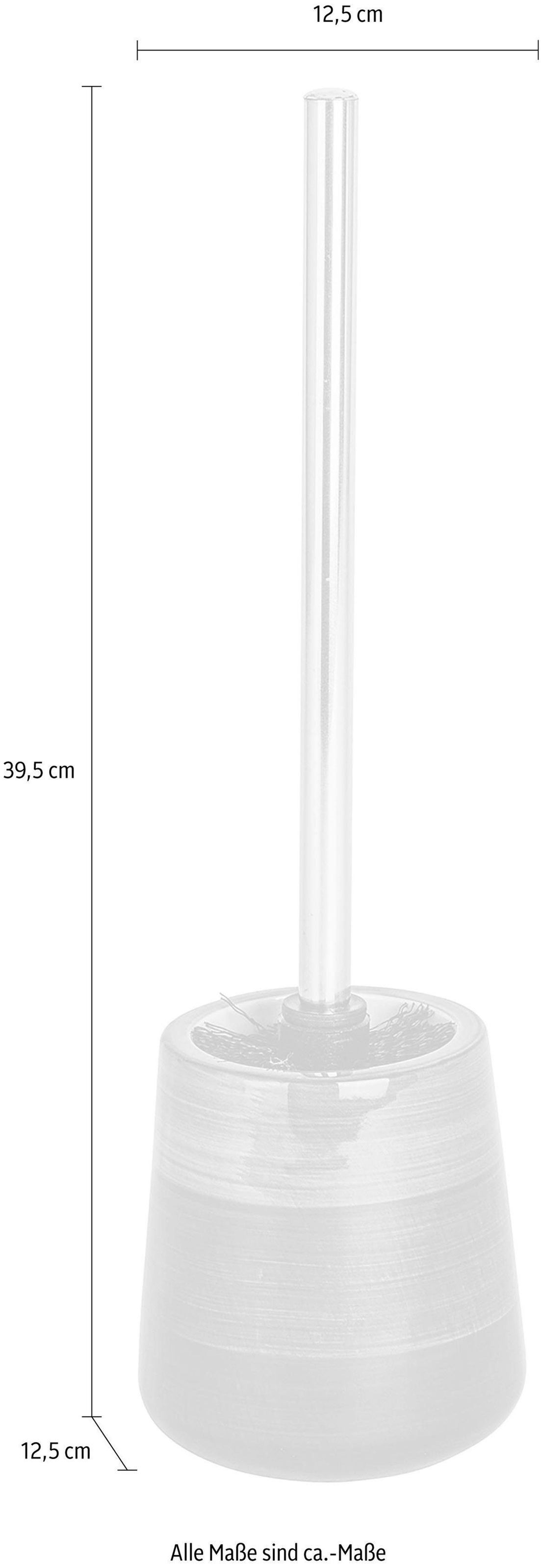 WENKO WC-Garnitur »Pottery«, aus Keramik, Bürstenkopf-Durchmesser 7,5 cm