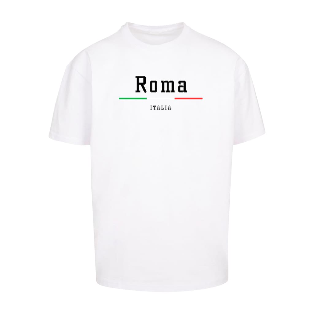 Merchcode T-Shirt »Merchcode Herren Roma Heavy Oversize Tee-BY102«, (1 tlg.)
