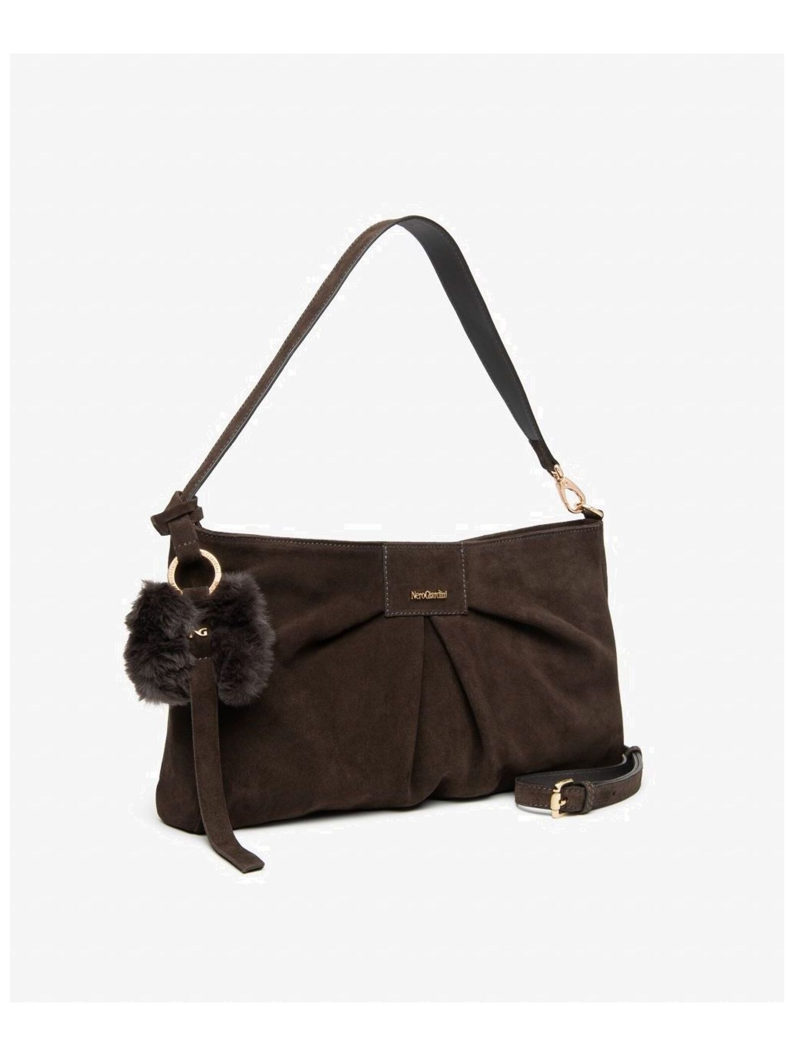 Nero Giardini Henkeltasche »Nero Giardini Taschen Veloursleder«