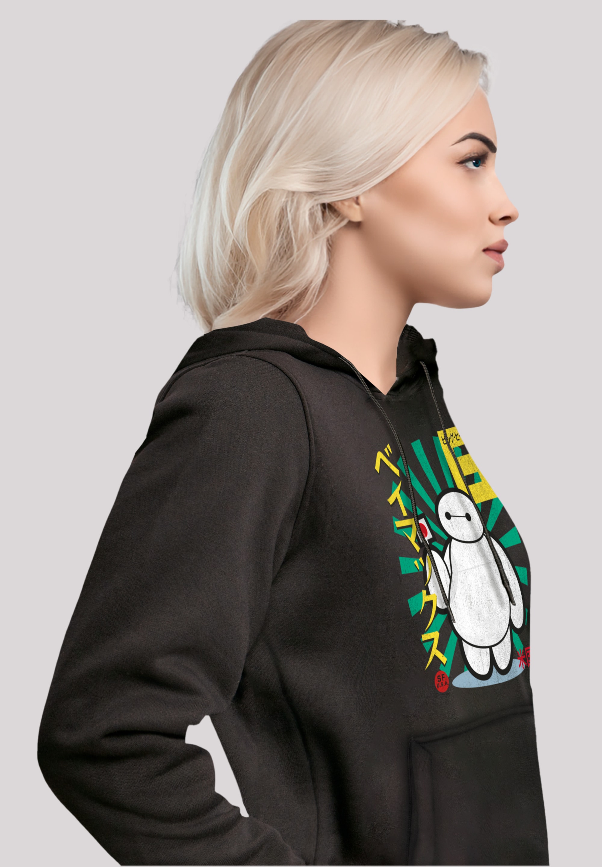 F4NT4STIC Kapuzenpullover »Big Hero 6 Baymax Lollypop«, Premium Qualität