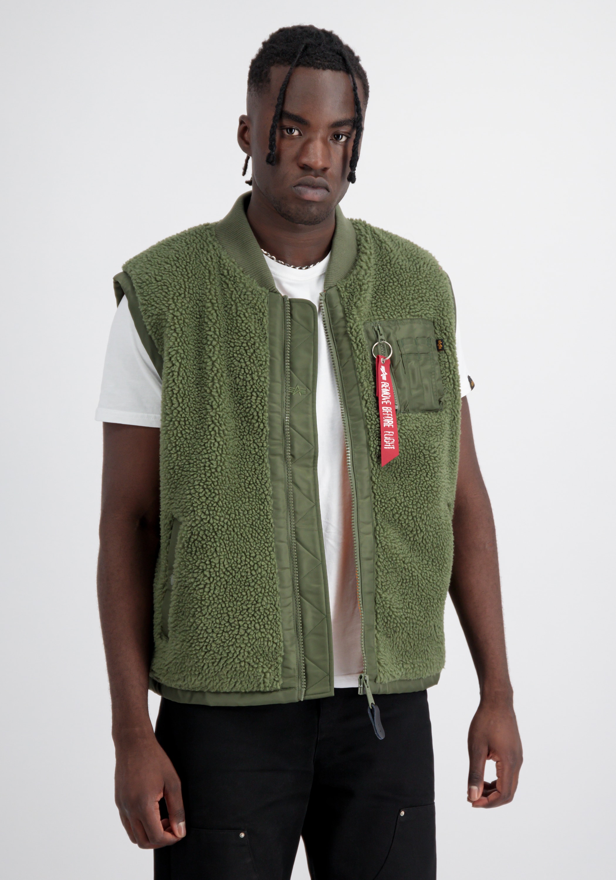 Alpha Industries Blouson "Alpha Industries Men - Vests Teddy Vest" günstig online kaufen