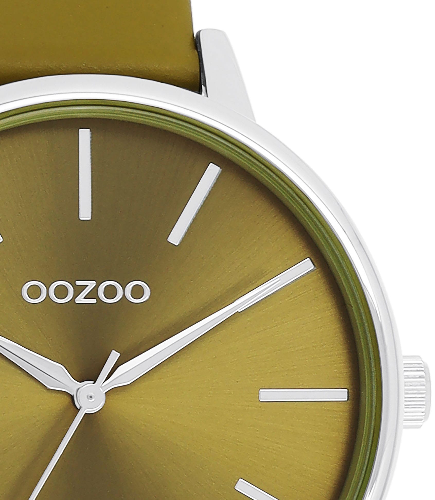 OOZOO Quarzuhr, Armbanduhr, Damenuhr, Herrenuhr, Lederarmband