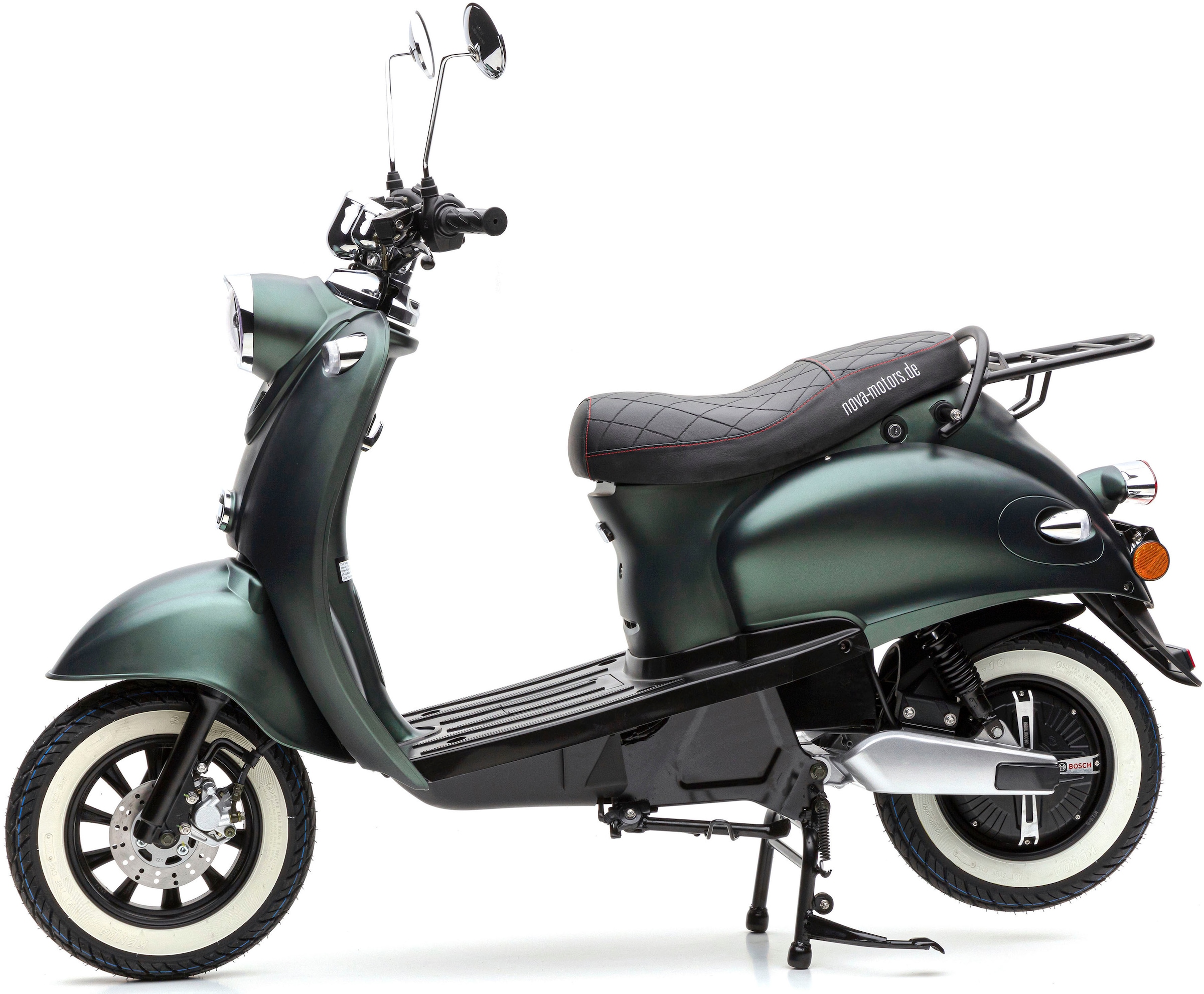 Nova Motors E-Motorroller »eRetro Star Li Premium«, bis zu 40 km Reichweite, mit digitalem Tacho und gesteppter Sitzbank