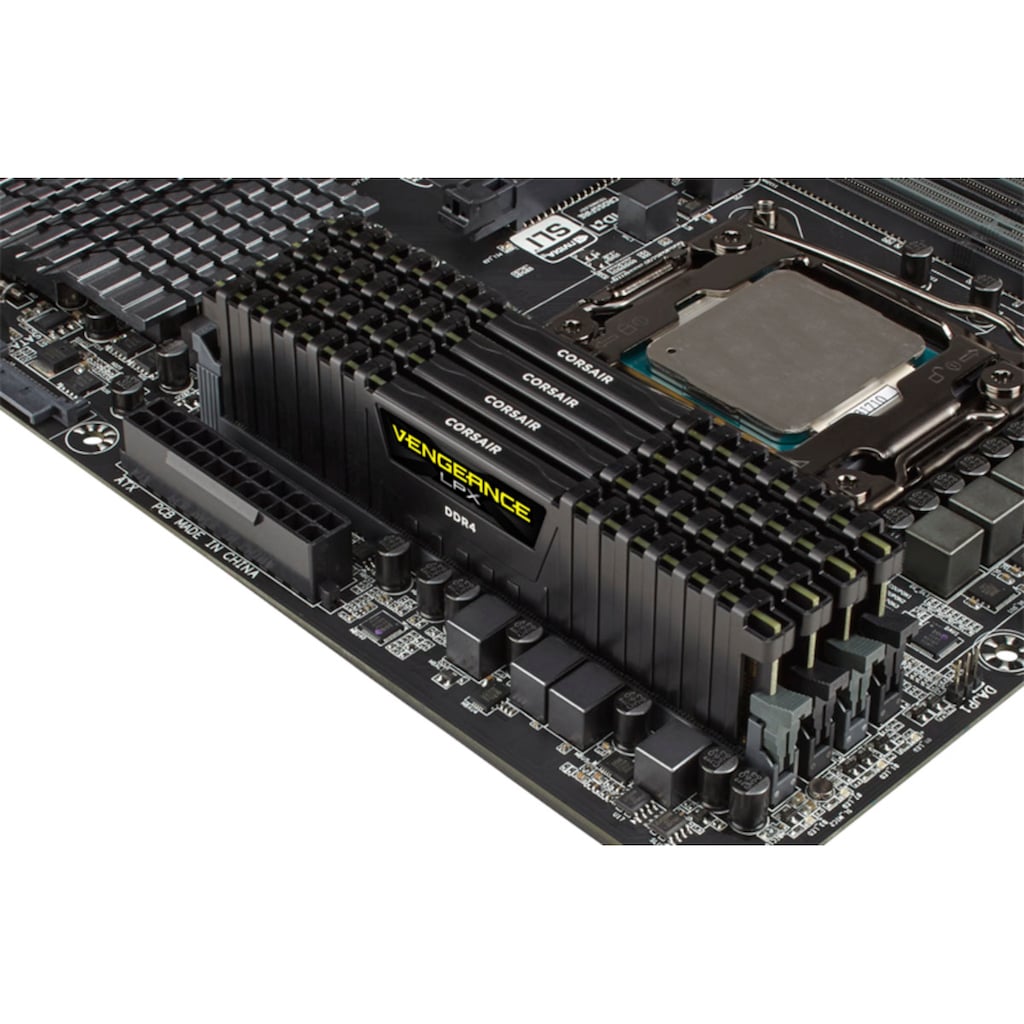 Corsair PC-Arbeitsspeicher »VENGEANCE® LPX 32 GB (4 x 8 GB) DDR4 DRAM 3200MHz C16«