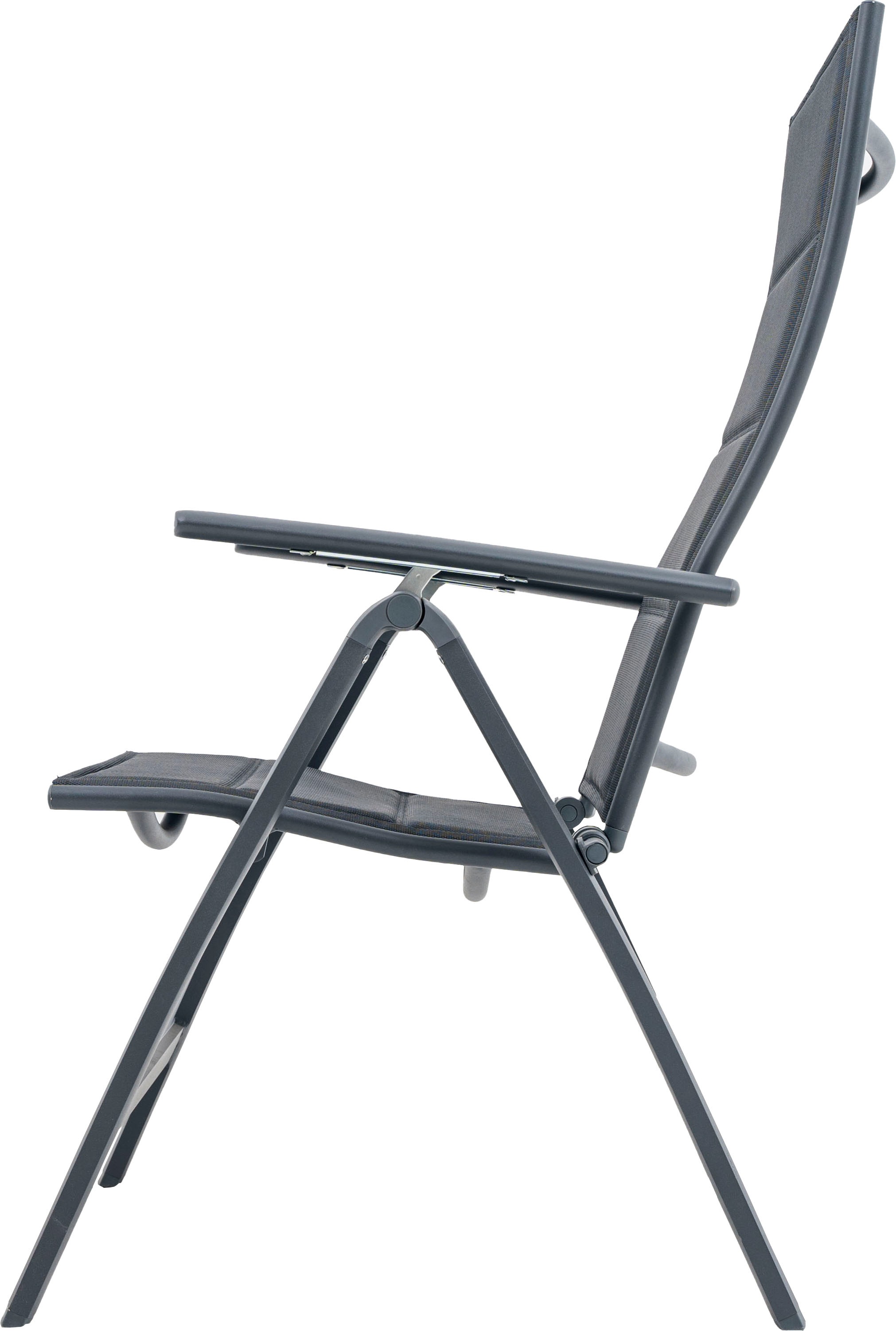 KONIFERA Garten-Essgruppe »»Carini««, (Set, 9 tlg., 8x Sessel, Tisch ausziehbar 90x184-224x75 cm), Aluminium/ Textilgewebe