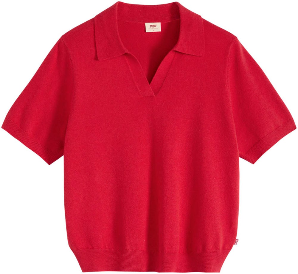Levi's® Kurzarmpullover »SUPER SOFT POLO SWEATER«