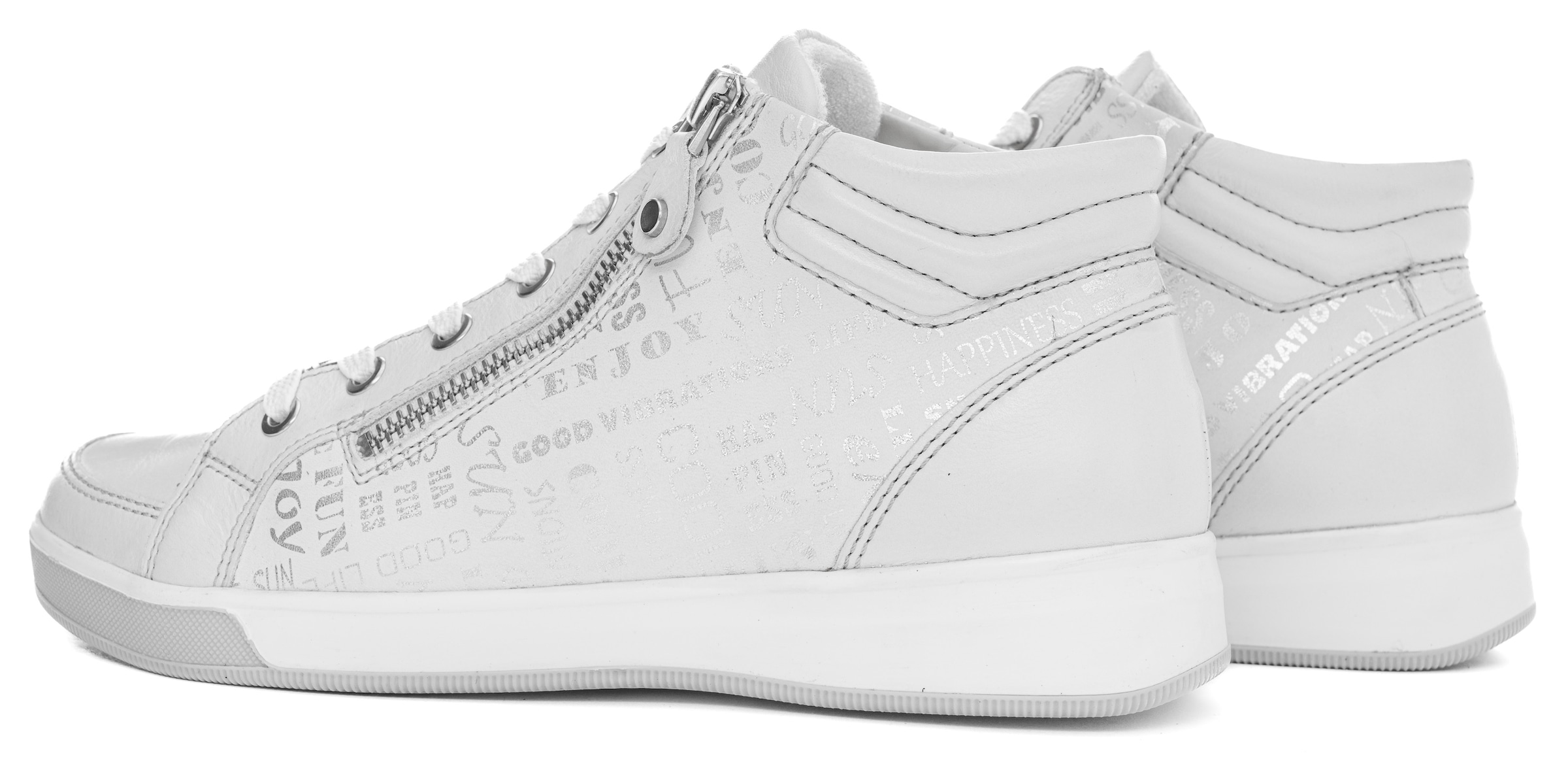 Ara Sneaker »ROM«, High Top Sneaker, Schnürboots mit Reißverschluss