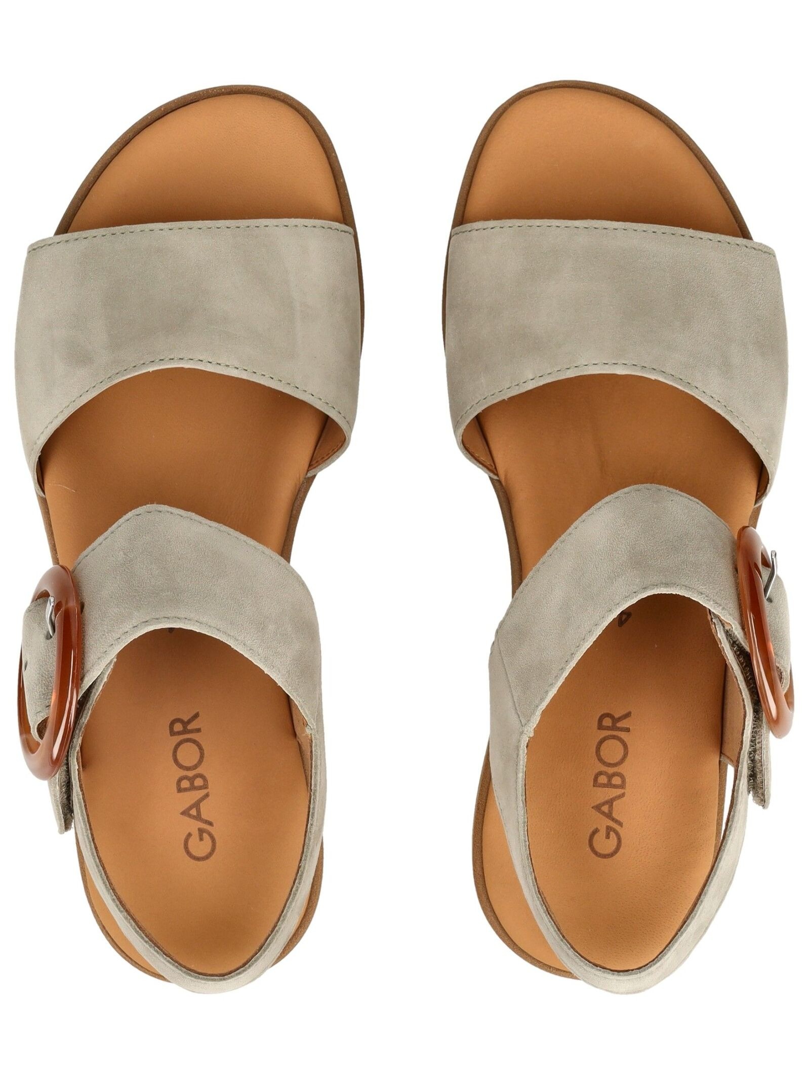 Gabor Keilsandalette »Gabor Sandalen Leder«