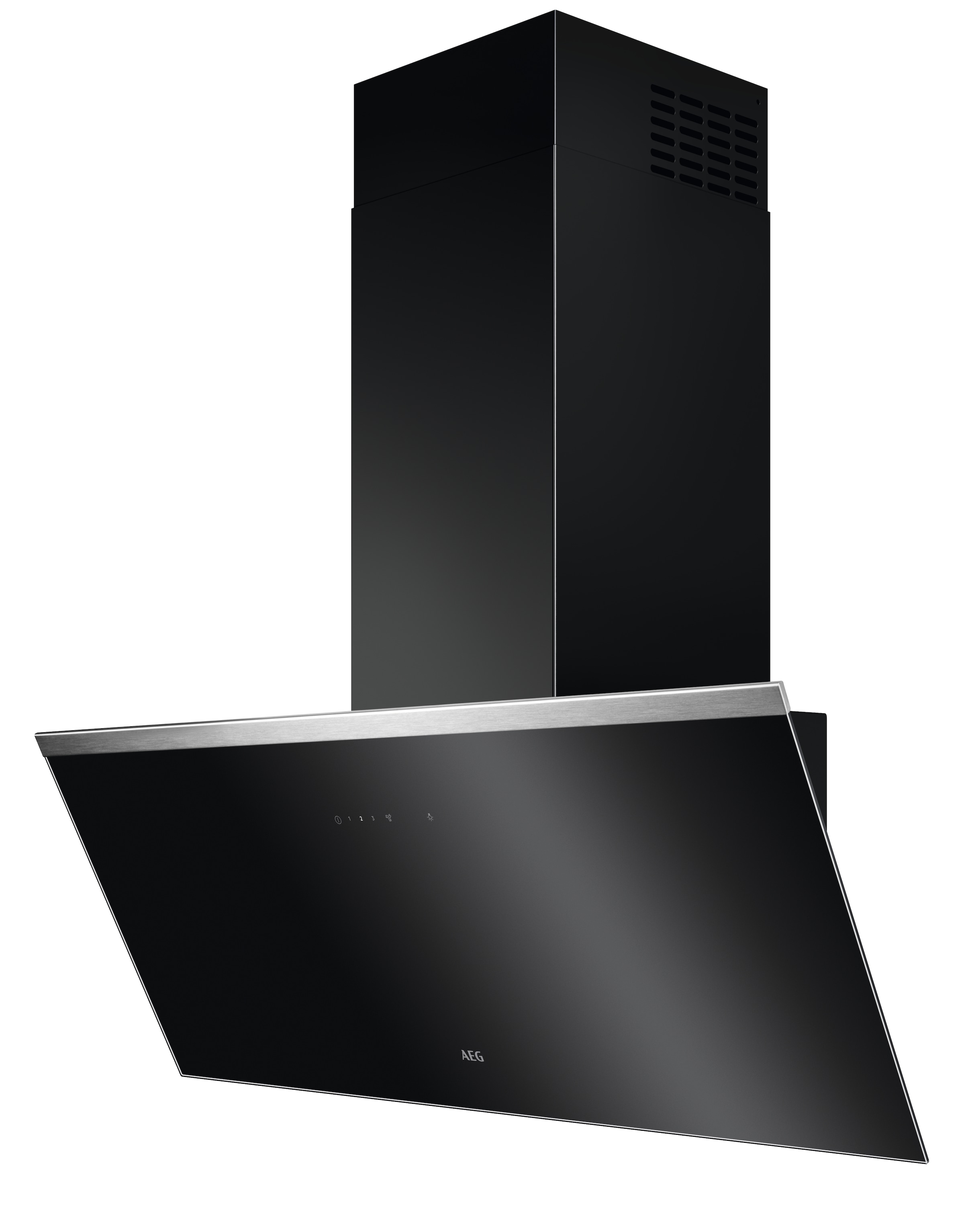 AEG Wandhaube "DVE5961HB", B:90cm H:91,5cm T:39,6cm, silber, Dunstabzugshauben, mit Hob²Hood Automatik, mit Hochleistungsmotor, mit LED-Beleuchtung