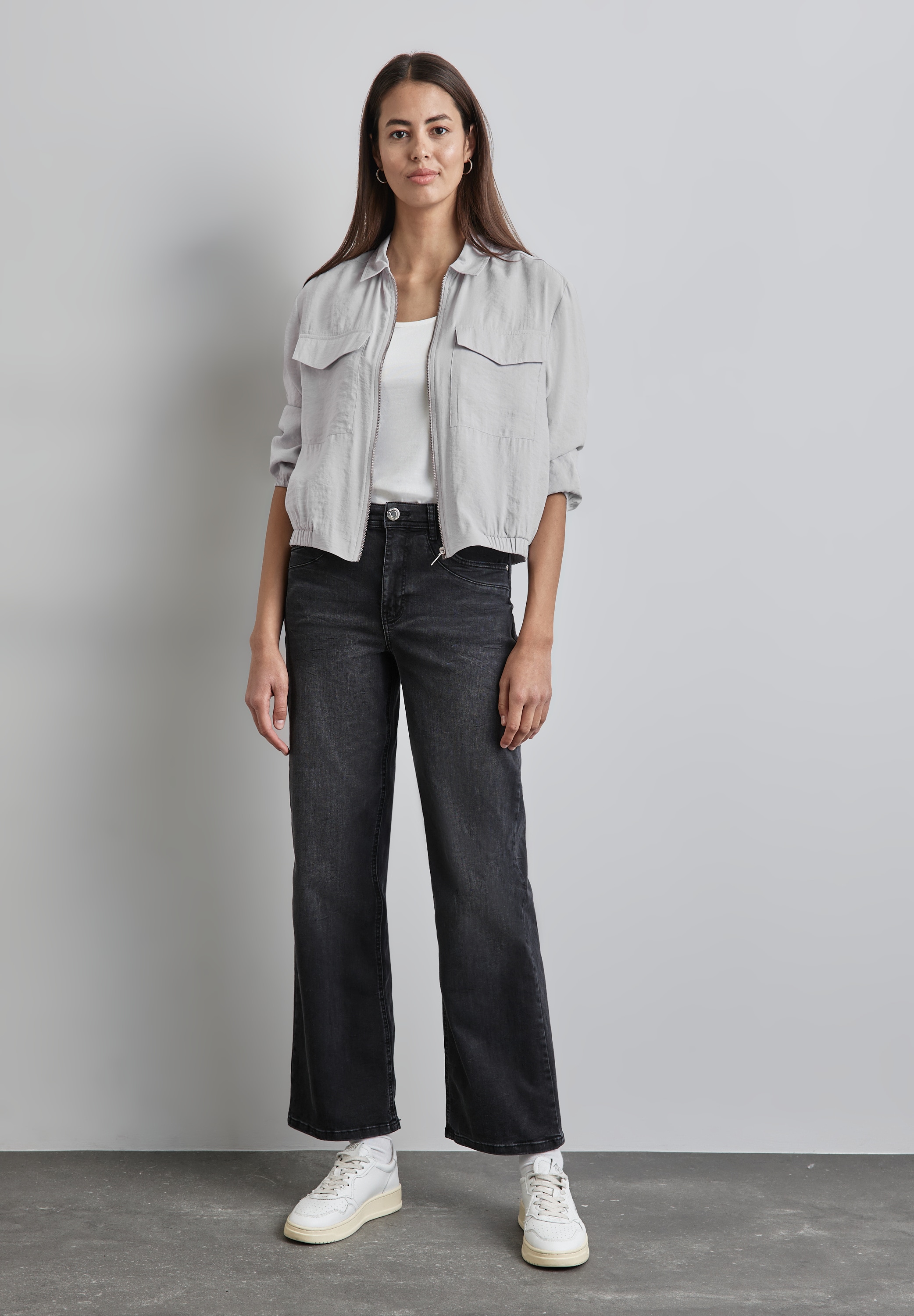 STREET ONE Blouson, ohne Kapuze, mit Elastikbund