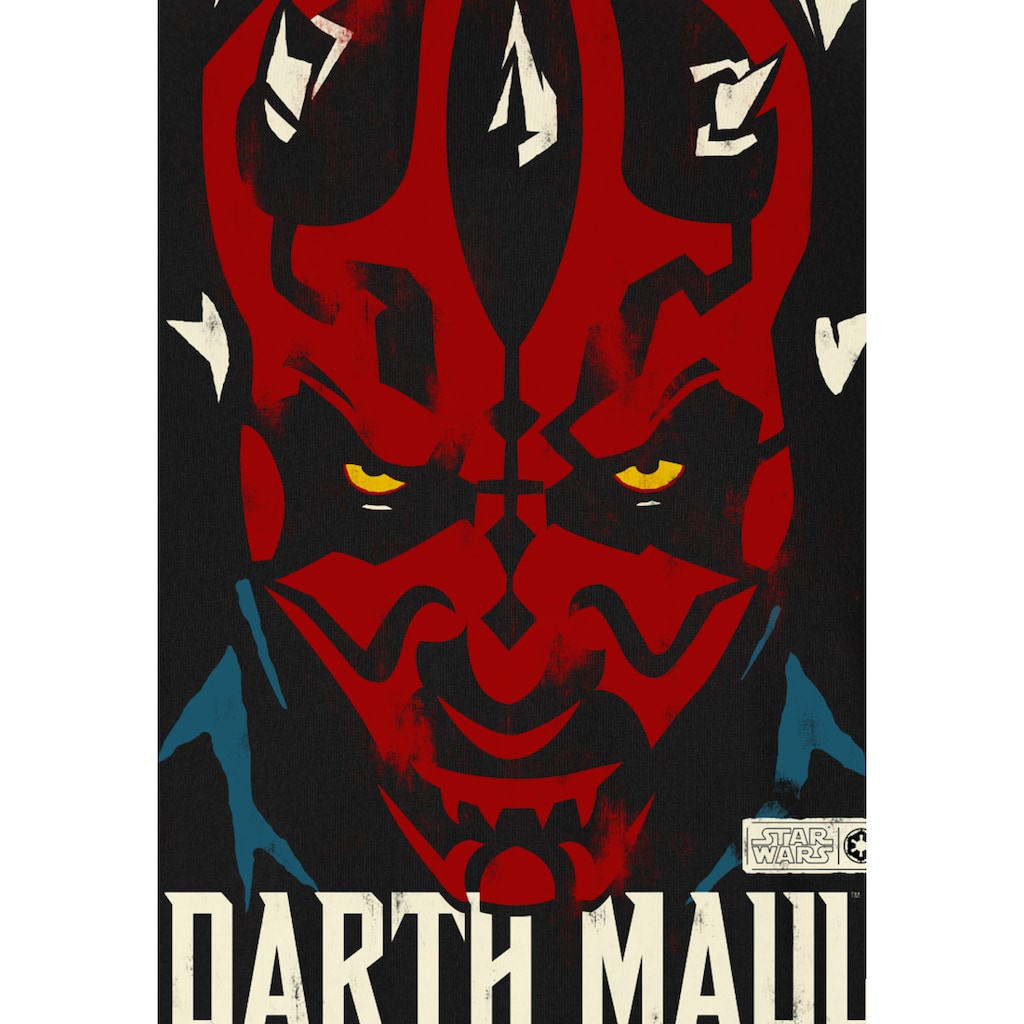 LOGOSHIRT T-Shirt »Darth Maul - Krieg der Sterne«