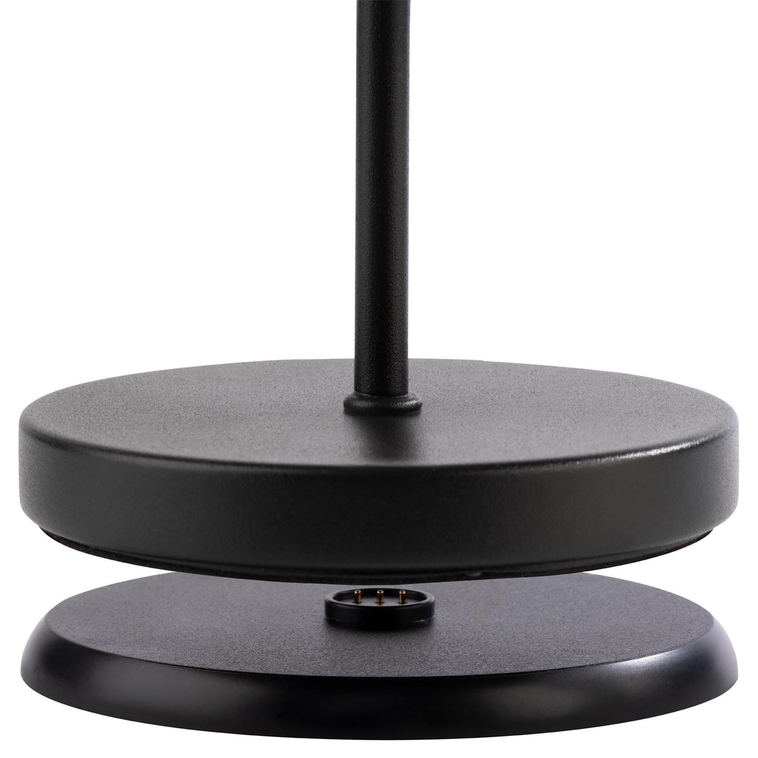 APS LED Tischleuchte »"ANTON" Kabellose USB-C Tischleuchte«, 1 flammig, Leuchtmittel LED-Modul | LED fest integriert, Spritzwasssergeschützt IP 54, inkl. Dockinstation und Fernbedienung