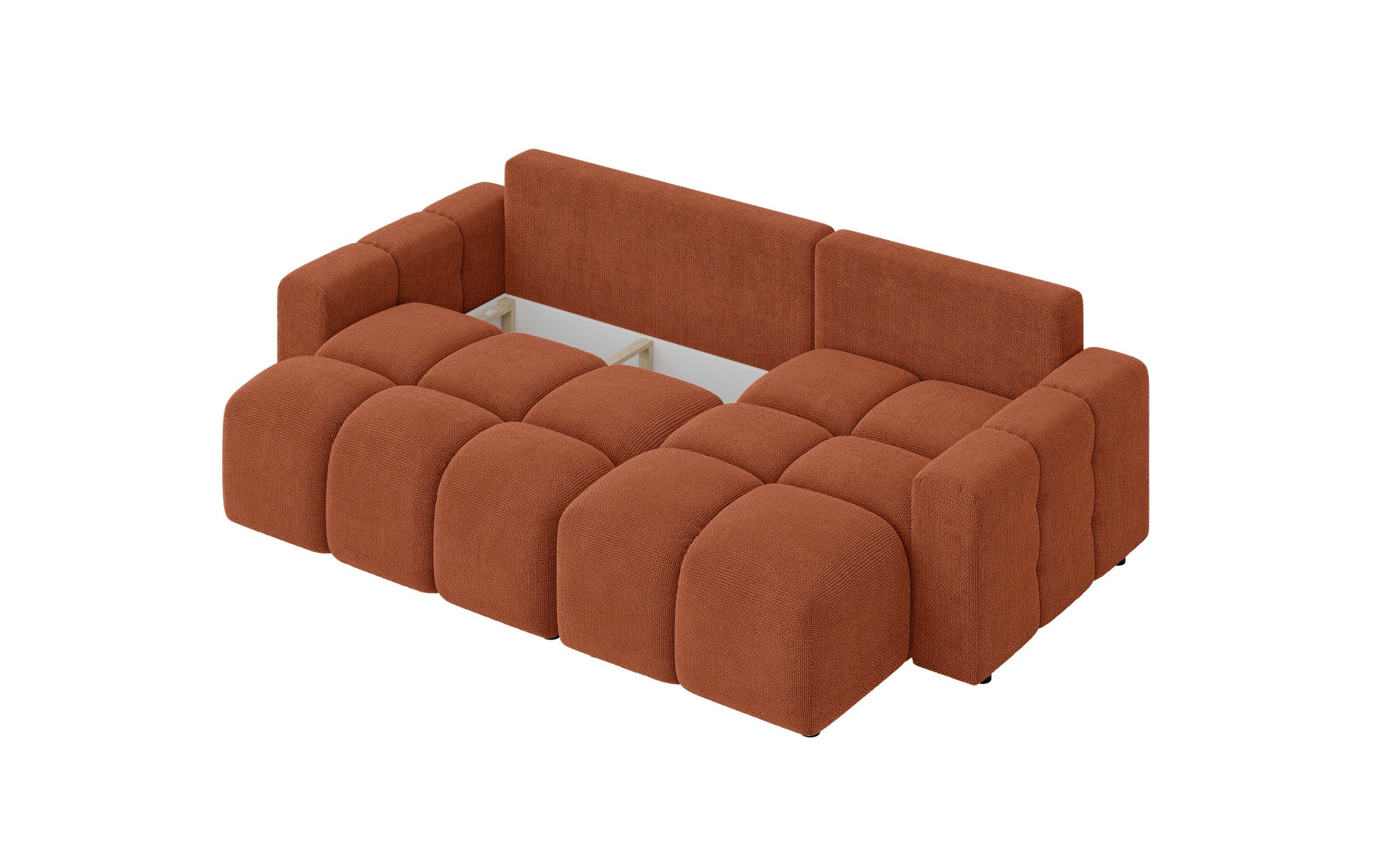 INOSIGN Ecksofa »FELICI, Schlafsofa 233cm, L-Form mit Recamiere beidseitig montierbar«, Designsofa mit Bettfunktion und Bettkasten, Maße B/T/H: 233/142/88 cm