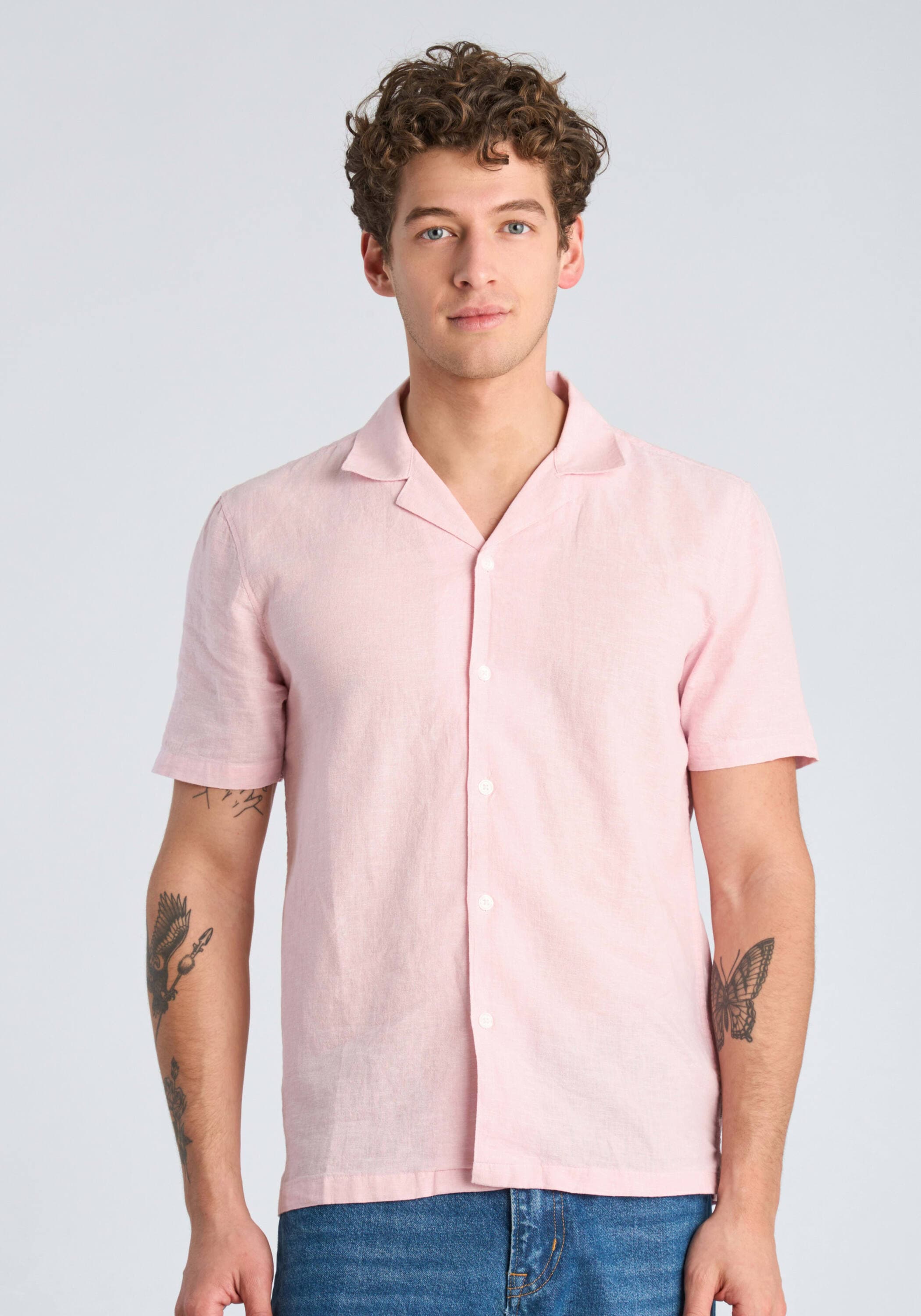 LINDBERGH Leinenhemd "Leinenhemd Relaxed Fit" günstig online kaufen