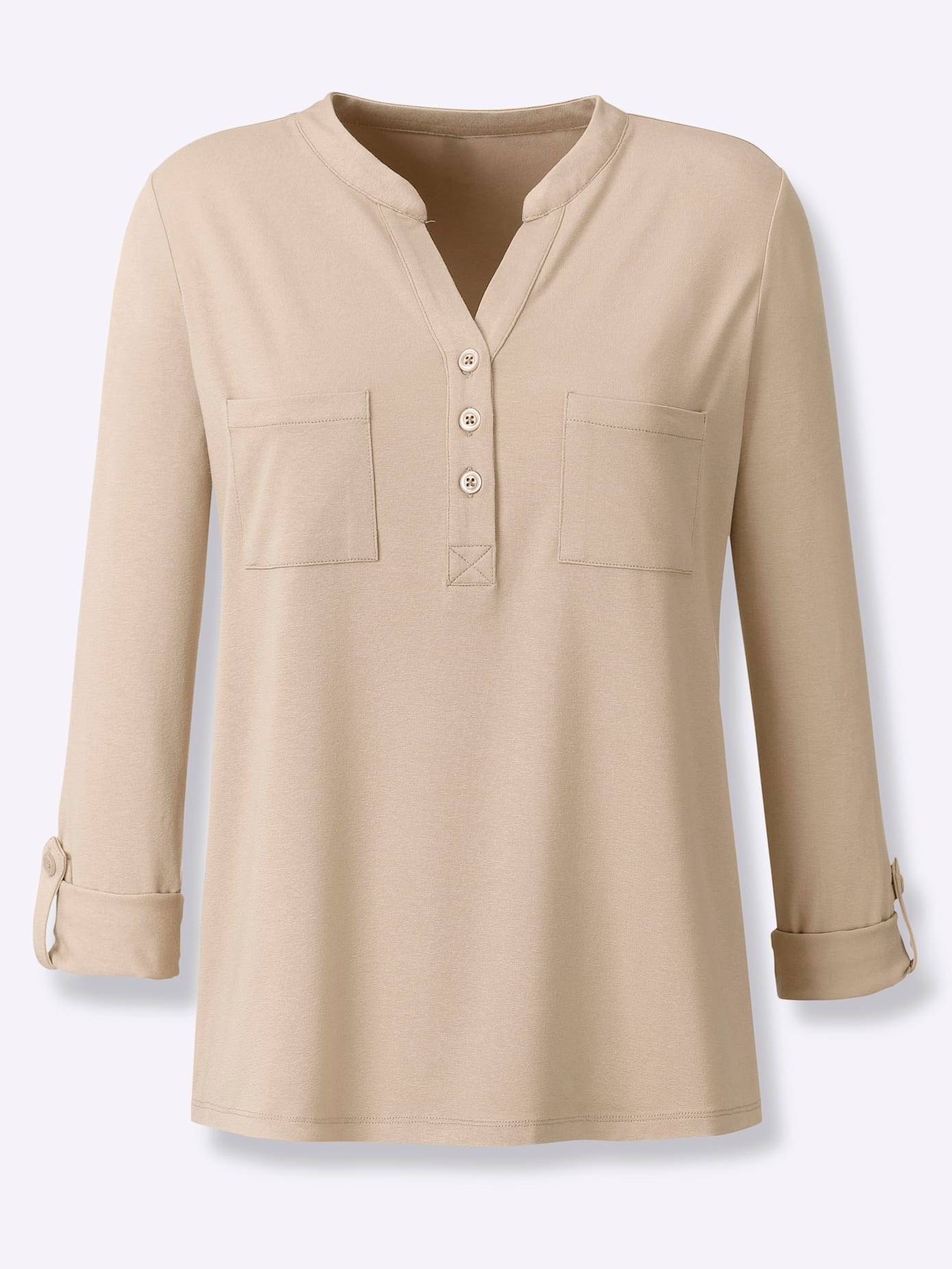 heine Langarmshirt "Shirtbluse", (1 tlg.) günstig online kaufen