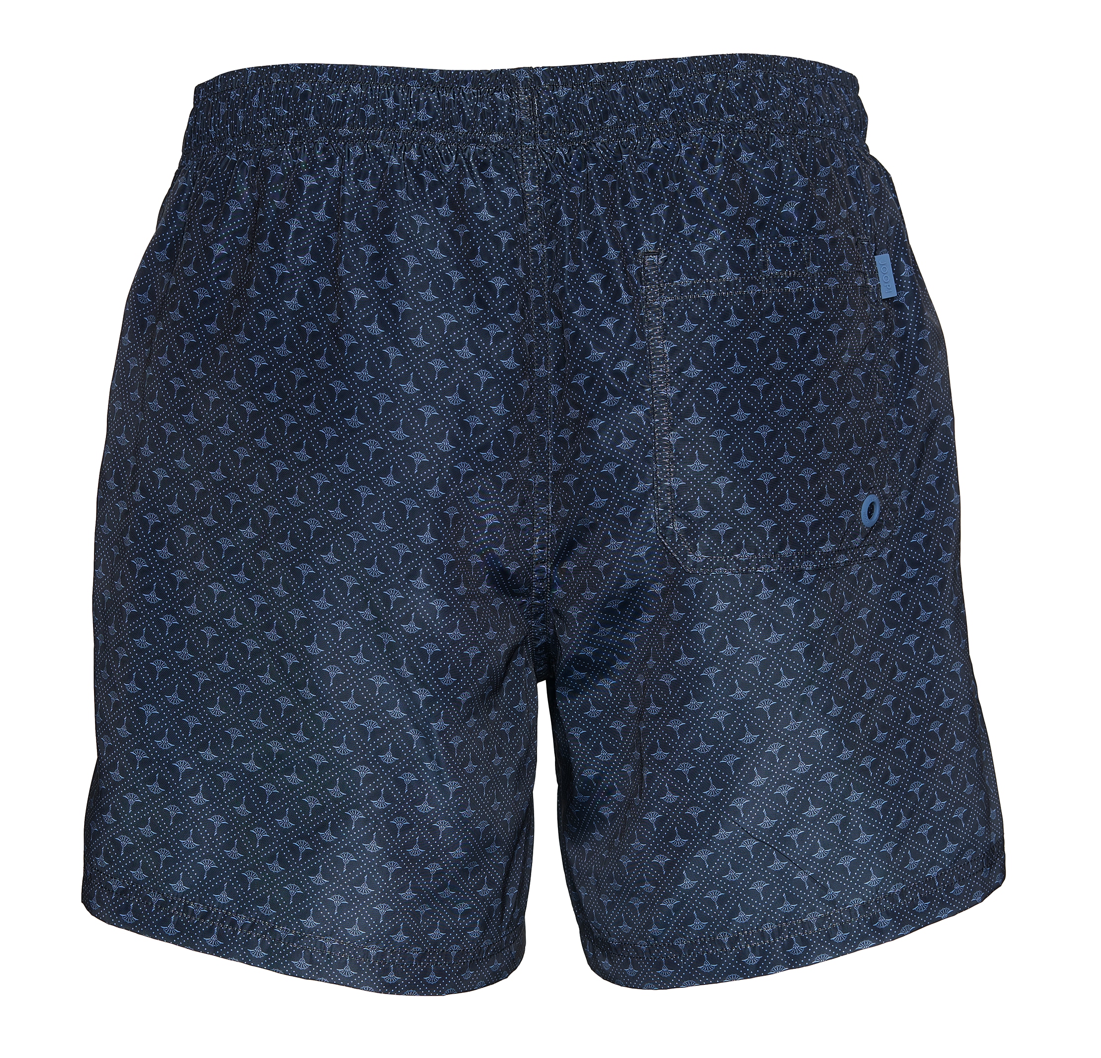 JOOP! Badeshorts »Diamond Cornflower«, Signature-Design, kleine Schlitze an den Beinen