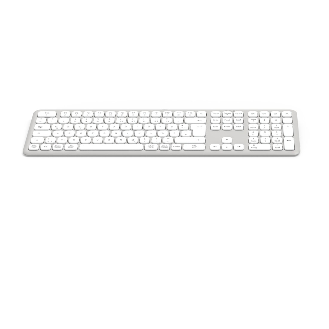 Hama Tastatur »Tastatur WK-550 (kabellos, QUERTZ, Multi-Device)«
