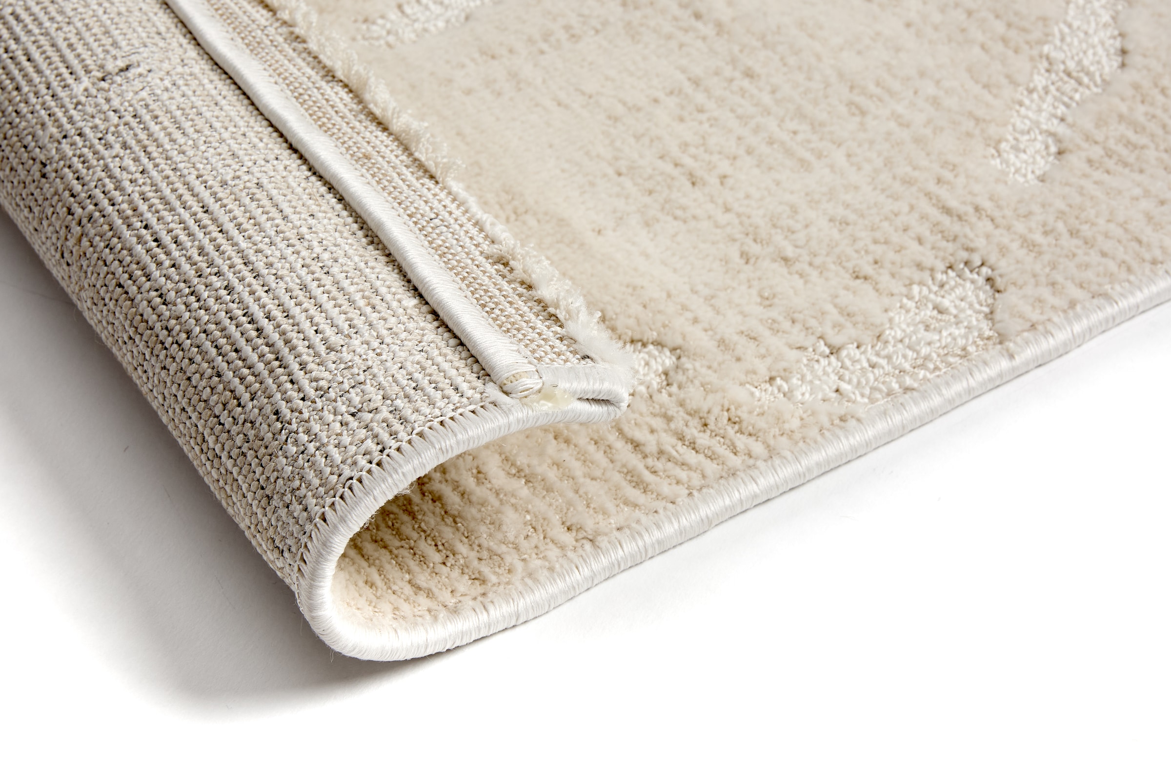 ASTRA Teppich »Lou 252«, rechteckig, 10 mm Höhe, Hoch Tief Struktur, Kurzflor, Wohnzimmer, Schlafzimmer