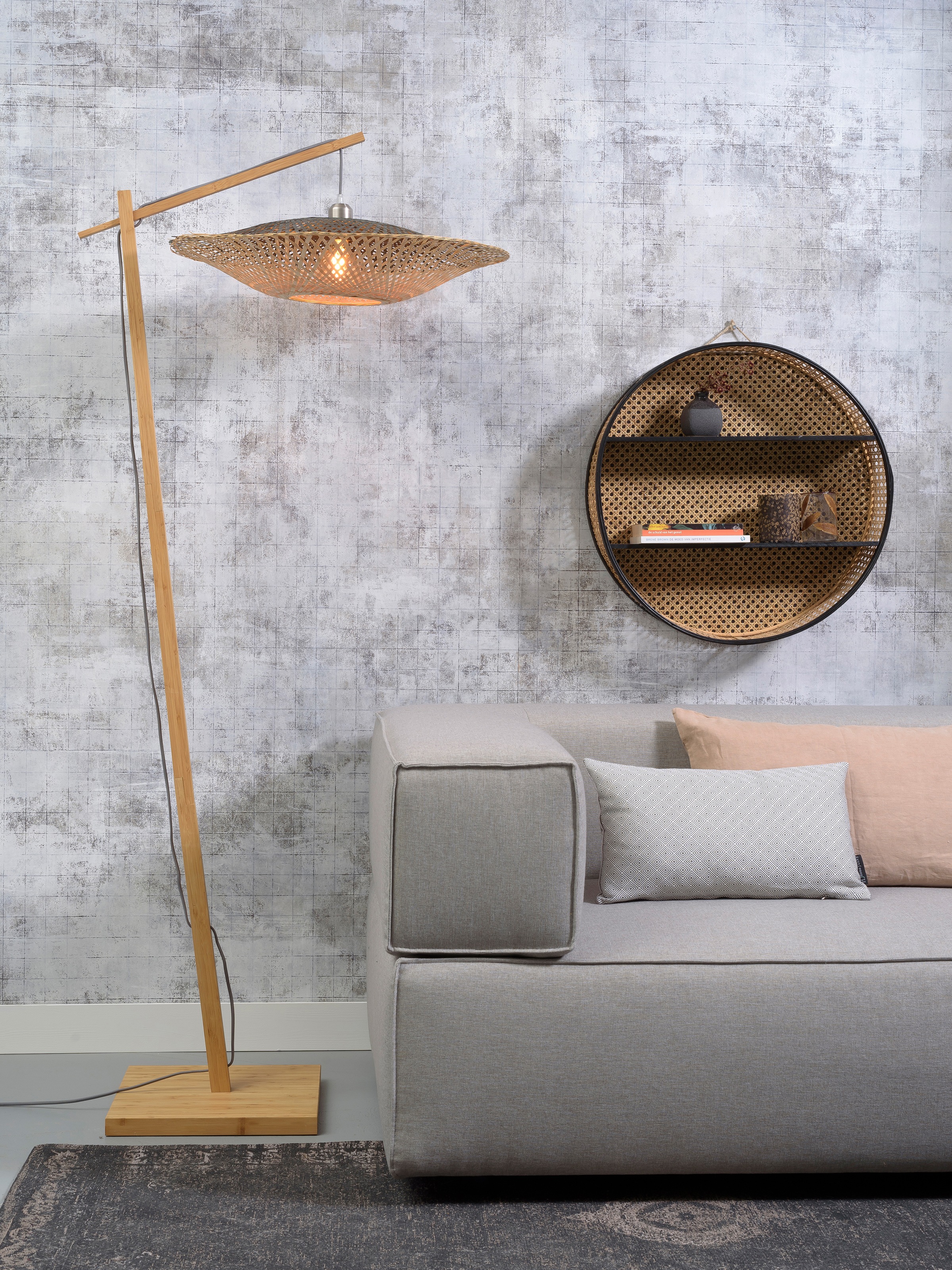 GOOD&MOJO Stehlampe »Kalimantan«, Leuchtmittel E27 | ohne Leuchtmittel