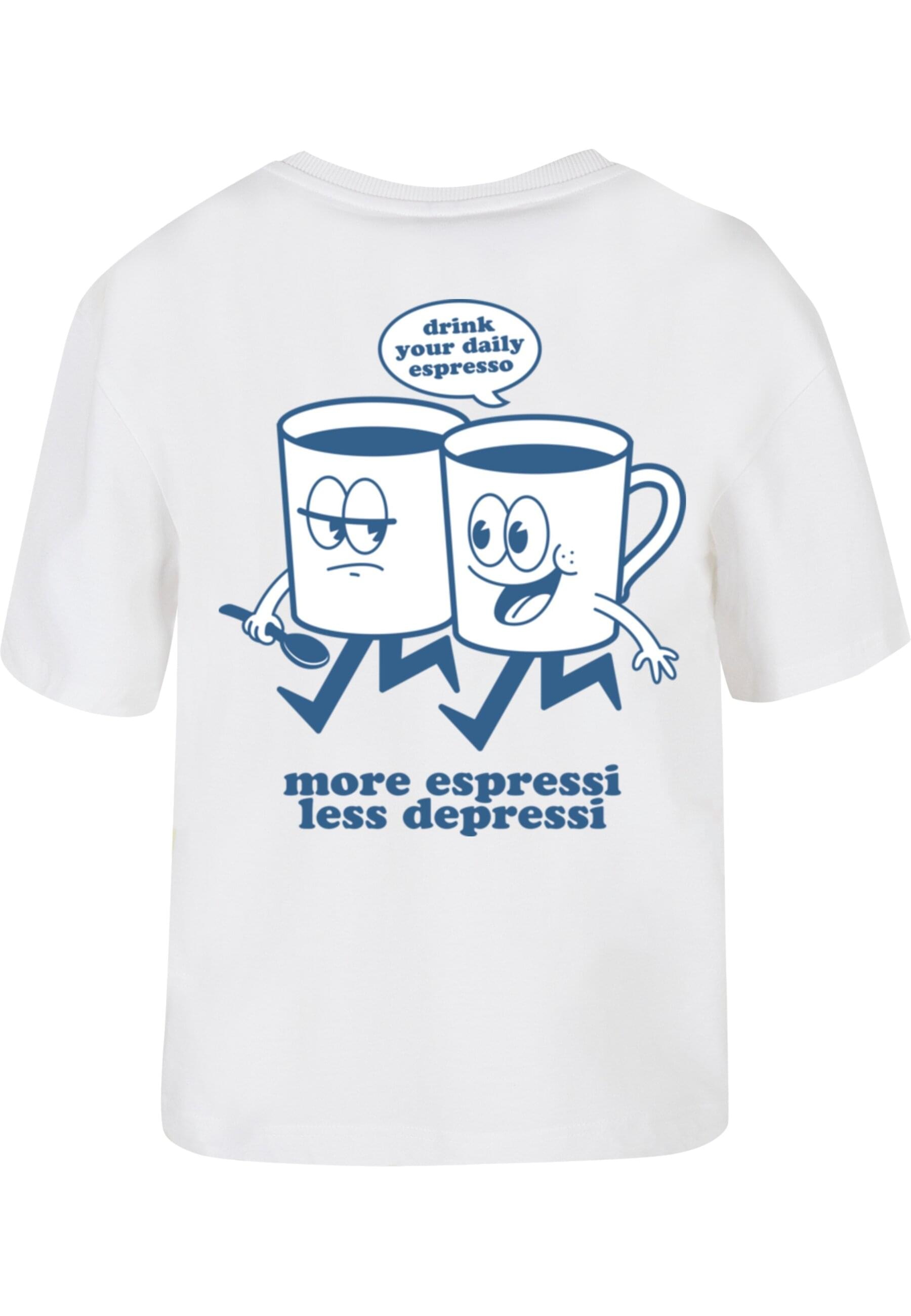 Miss Tee T-Shirt »Miss Tee Damen Daily Espresso Tee«, (1 tlg.)