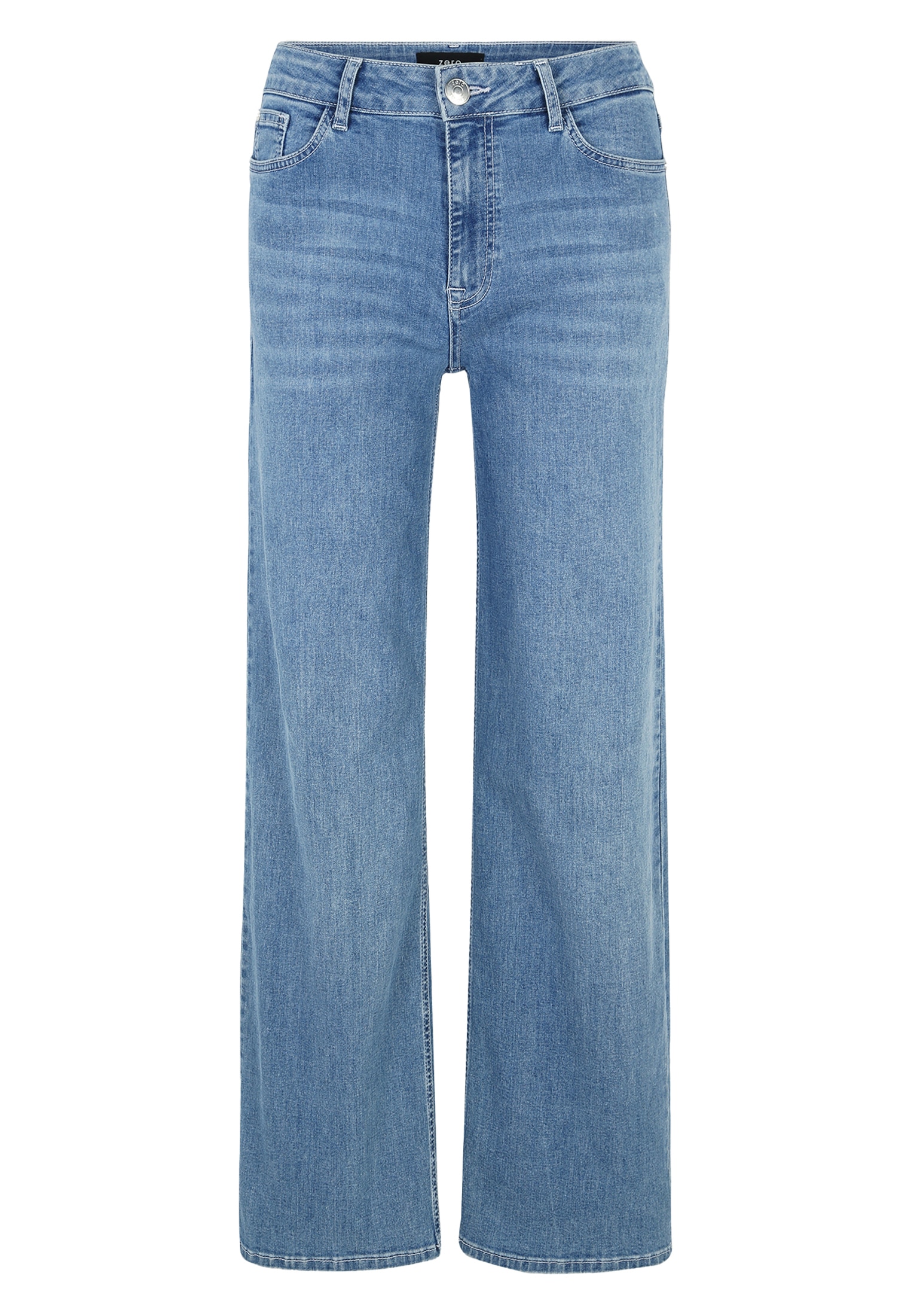Zero Slim-fit-Jeans »zero Jeans Wide Leg Style WITNEY 32 Inch«
