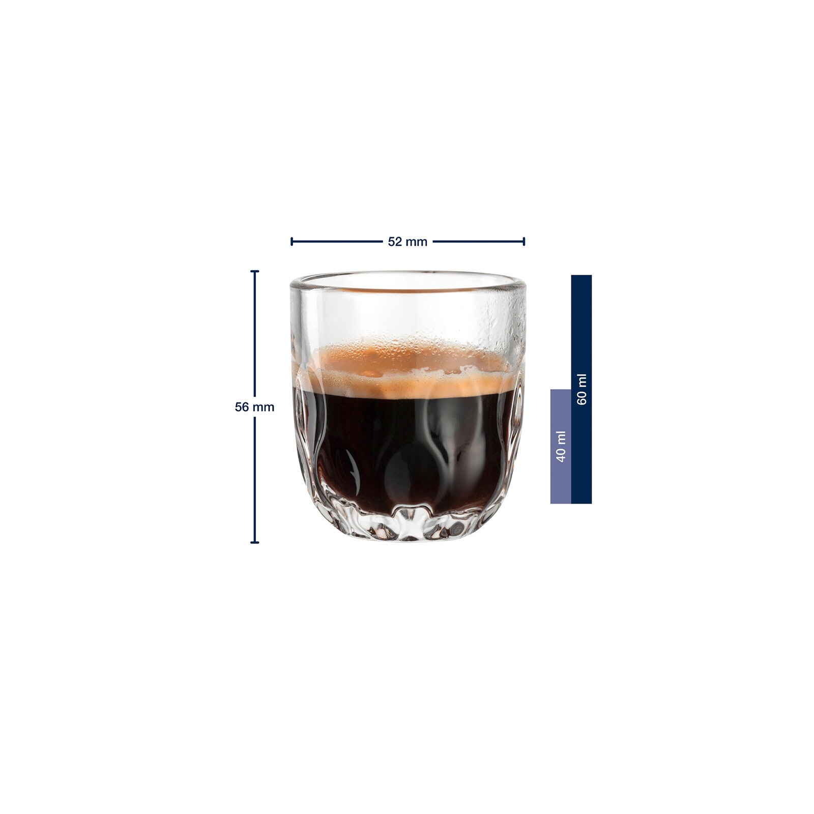 LEONARDO Espressoglas "Espressogläser (3) Gocce 60 ml 6er Set transparent" günstig online kaufen