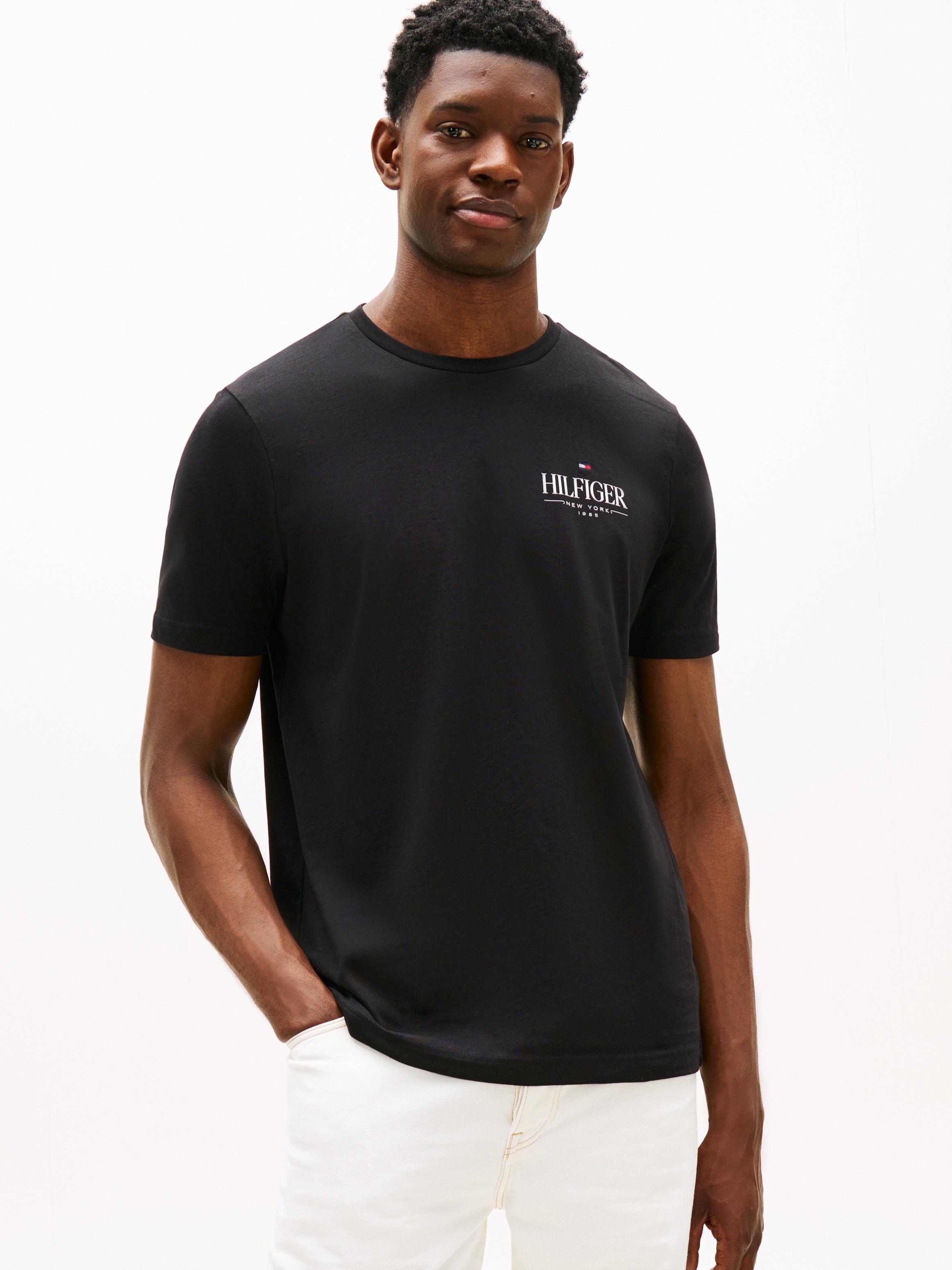 Tommy Hilfiger T-Shirt "HILFIGER STACK TEE" günstig online kaufen