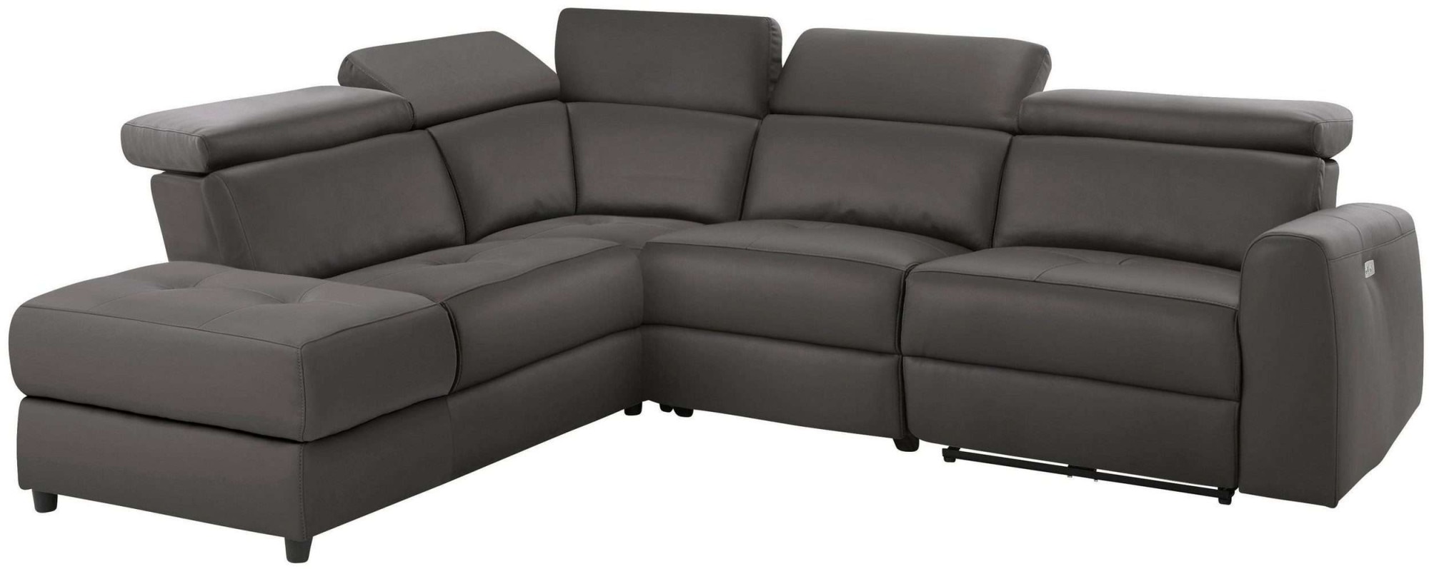 Home affaire Ecksofa »Sentrano, L-Form,«, 273 cm, man. o. elektr. Relaxfunktion und USB/Kopfverstellung