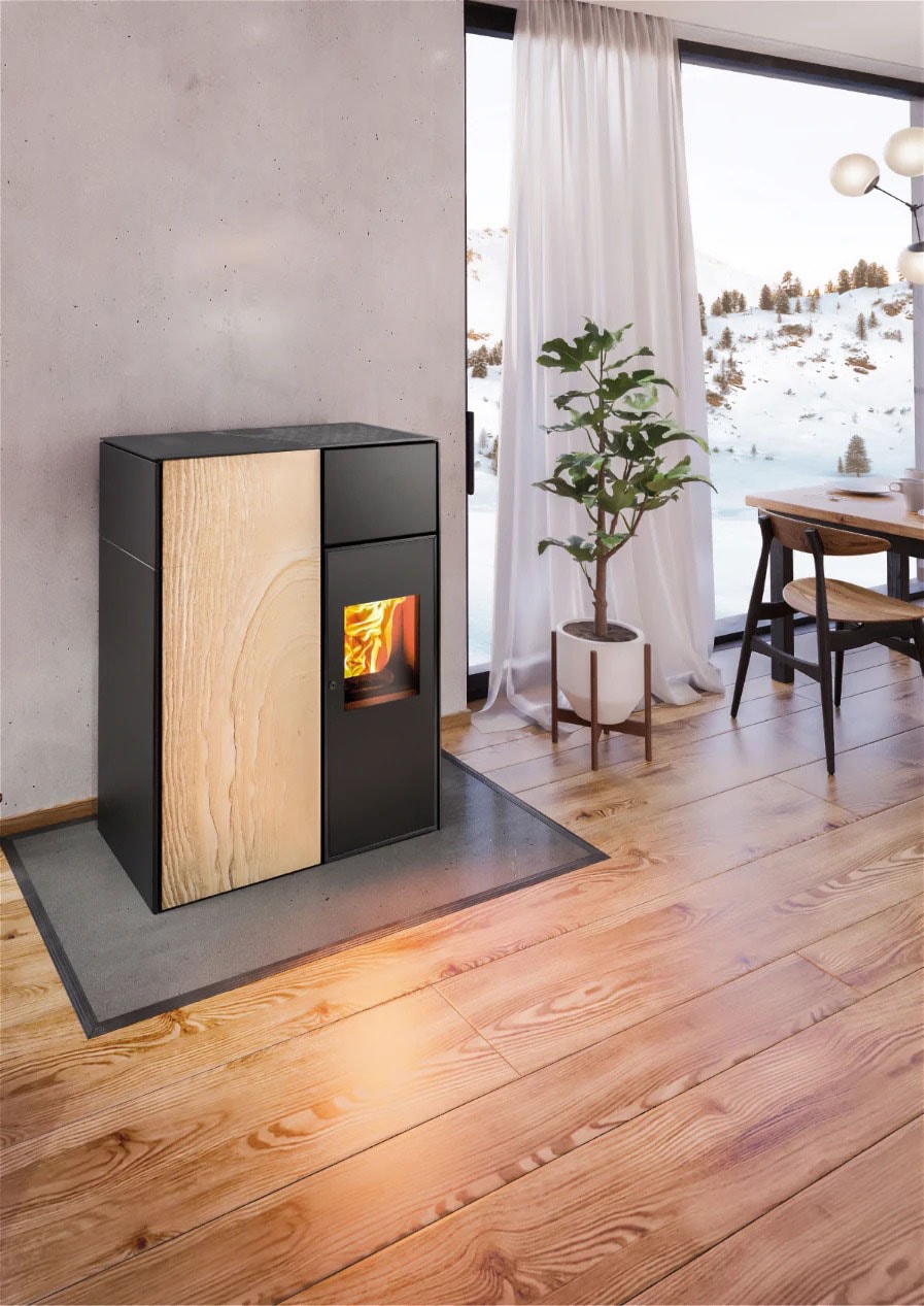 Haas + Sohn Pelletofen »HSP 8 LUCCA II RLU 442.08 ST«