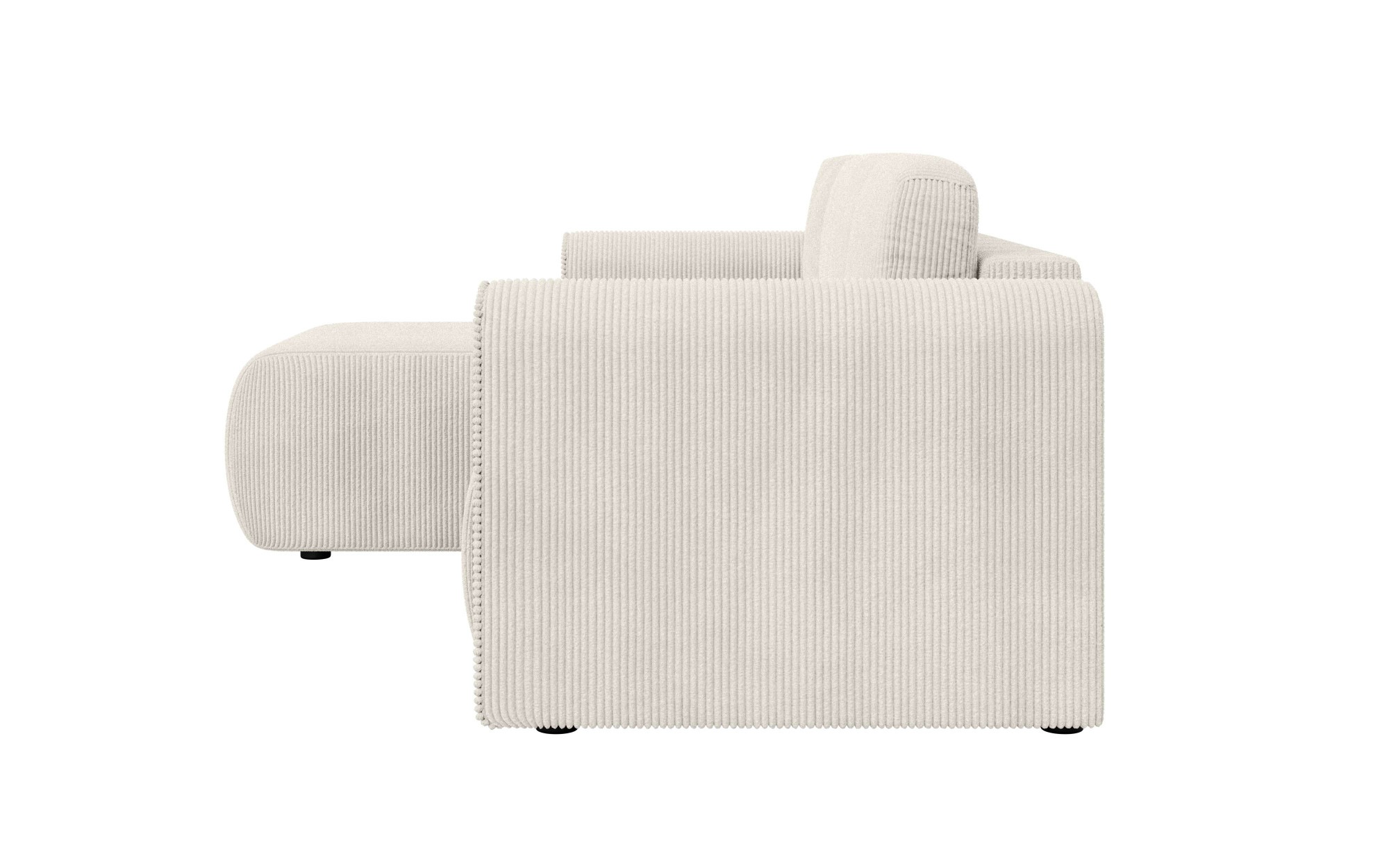 INOSIGN Ecksofa »Zacharia wahlweise Schlafsofa mit Bettkasten, B/T/H 250/166/86 cm«, L-Form mit Wellenunterfederung, Recamiere beidseitig montierbar